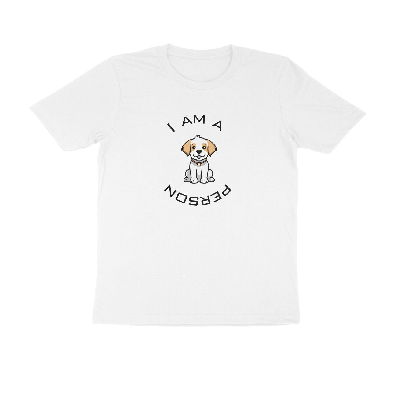 Dog Person - WildThreads - Round neck Half Sleeve T-Shirt