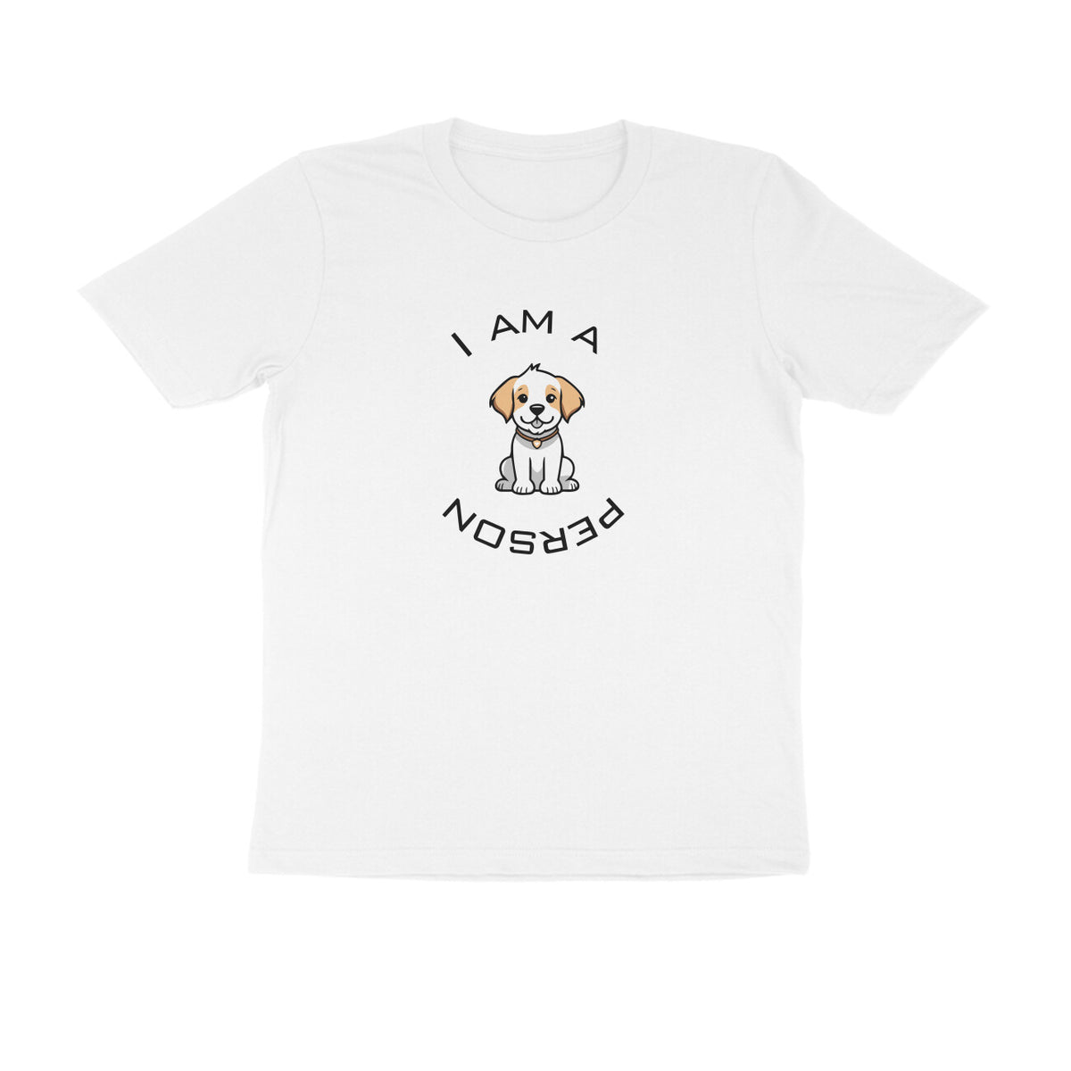 Dog Person - WildThreads - Round neck Half Sleeve T-Shirt