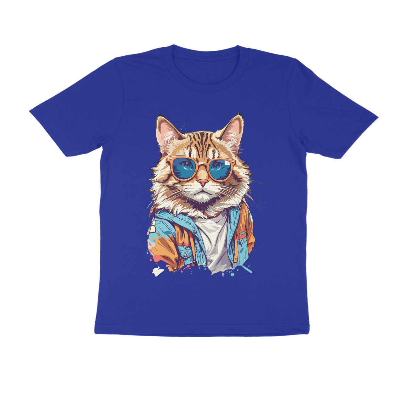 CATSQUAD COOL - WildThreads - Round Neck Half Sleeve TShirt