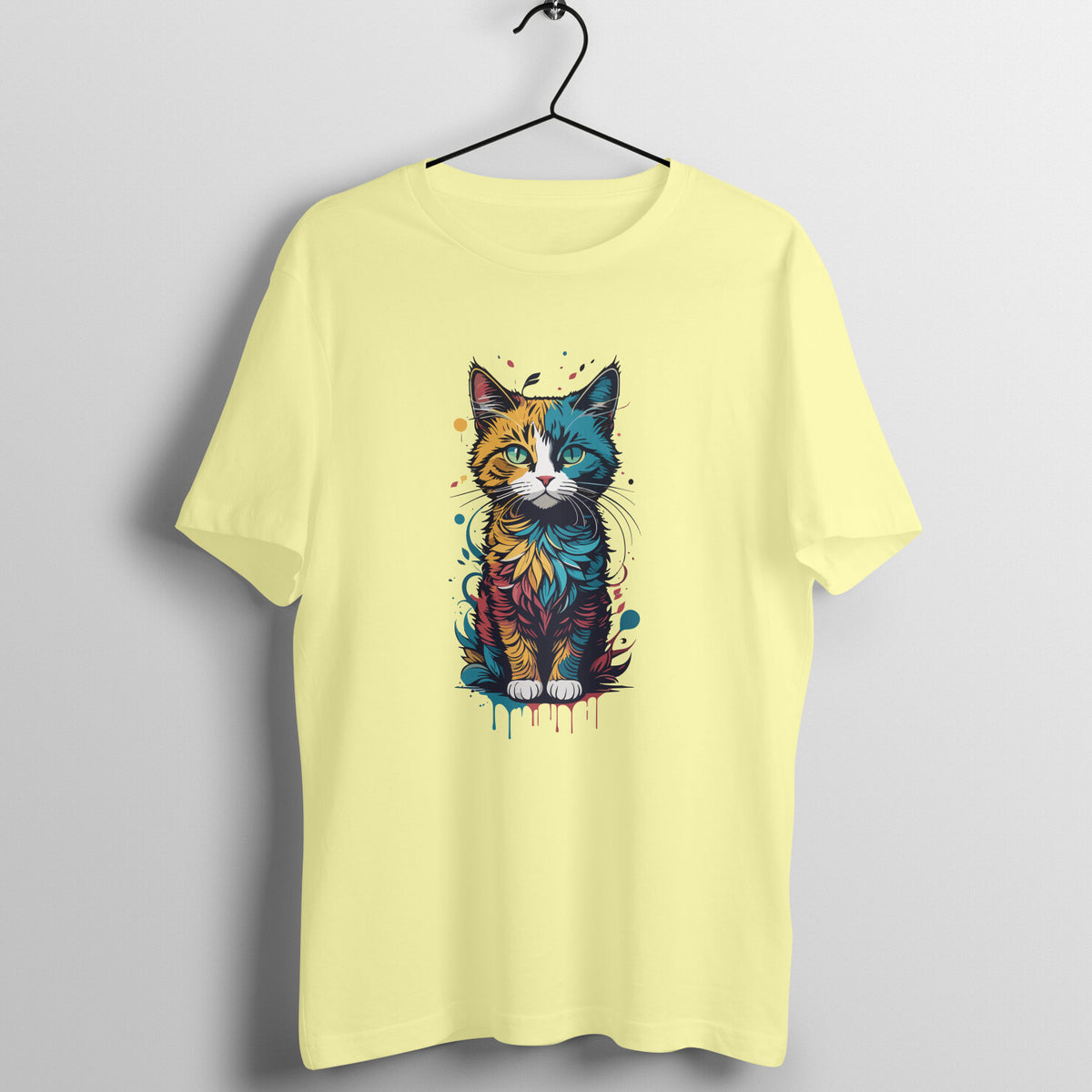 CATSQUAD CALM - WildThreads - Round neck Half Sleeve