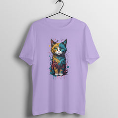 CATSQUAD CALM - WildThreads - Round neck Half Sleeve