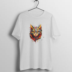 CATSQUAD HERO - WildThreads -Round neck Half sleeve T-Shirt