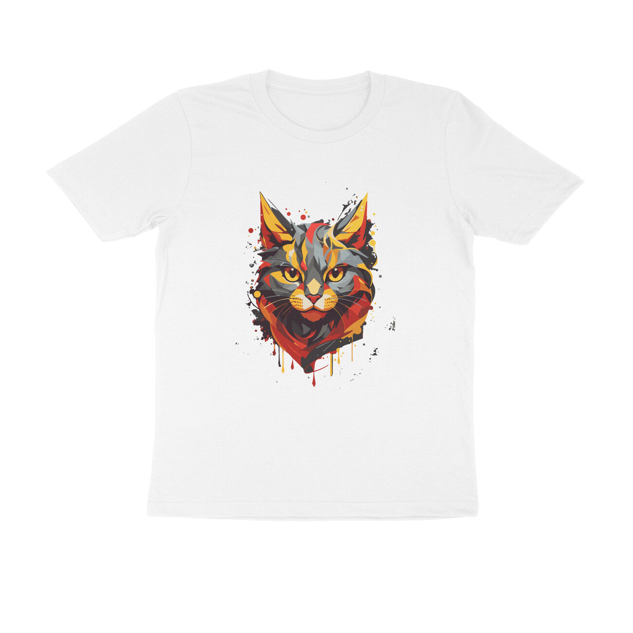 CATSQUAD HERO - WildThreads -Round neck Half sleeve T-Shirt