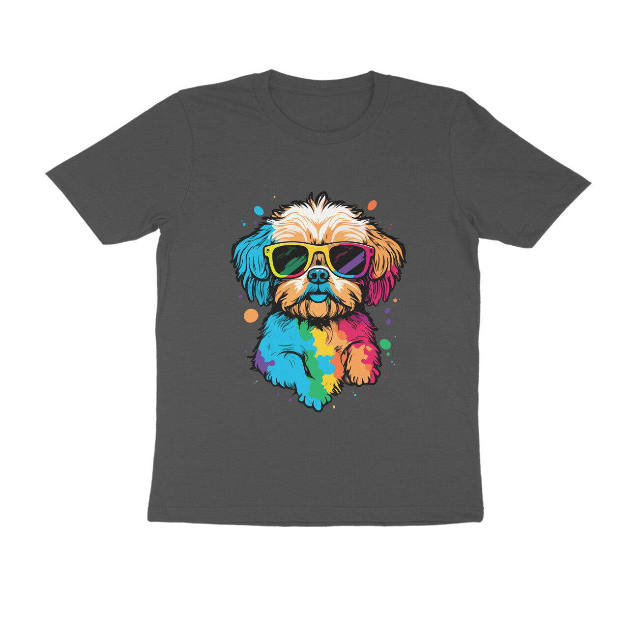 PAWSQUAD COOL- WildThreads - Round Neck Half Sleeve Tshirt