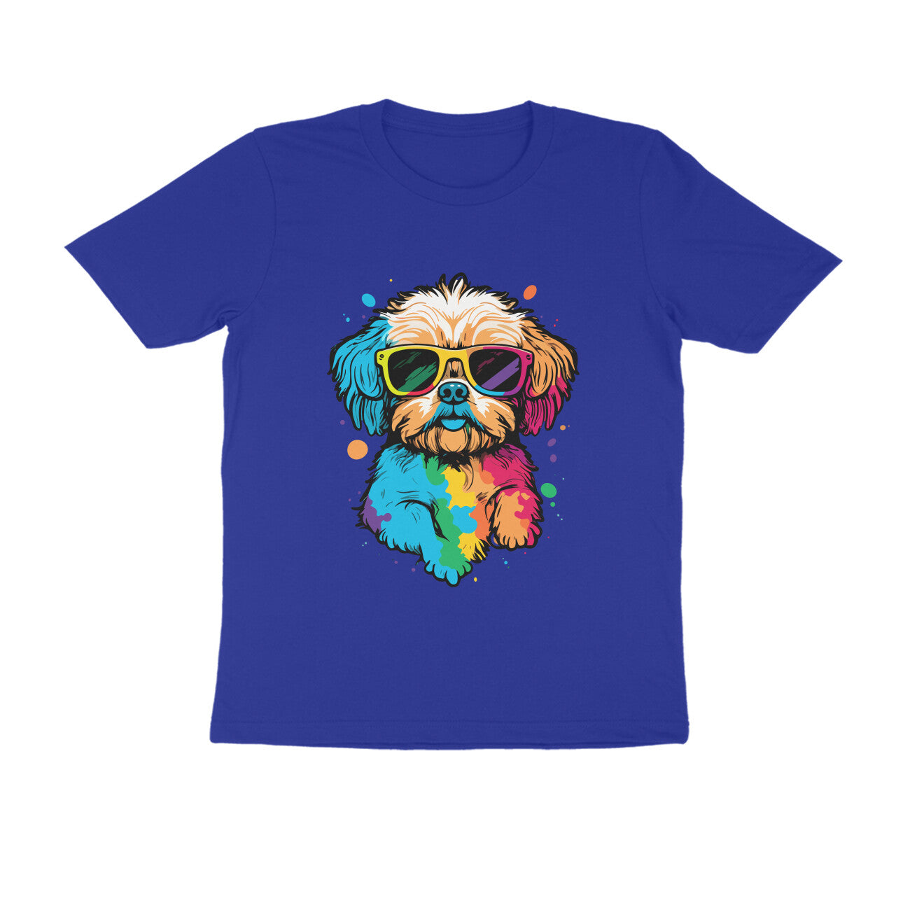 PAWSQUAD COOL- WildThreads - Round Neck Half Sleeve Tshirt