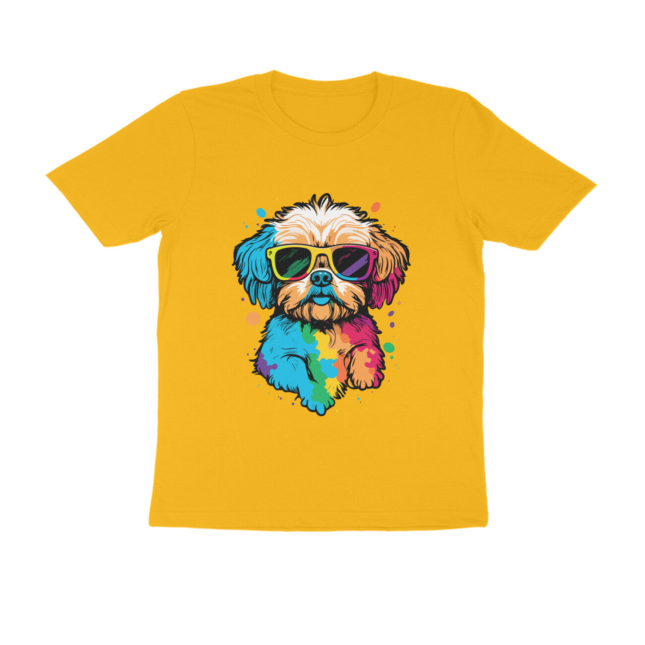 PAWSQUAD COOL- WildThreads - Round Neck Half Sleeve Tshirt