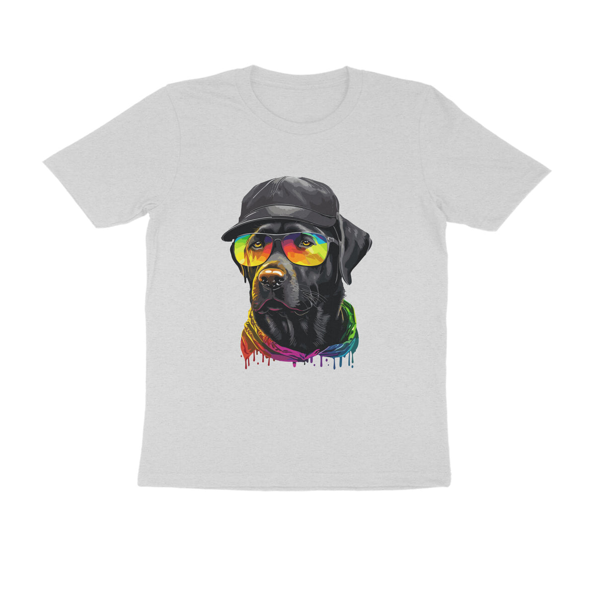 PAWSQUAD NIGHT - WildThreads - Round Neck Half Sleeve Tshirt