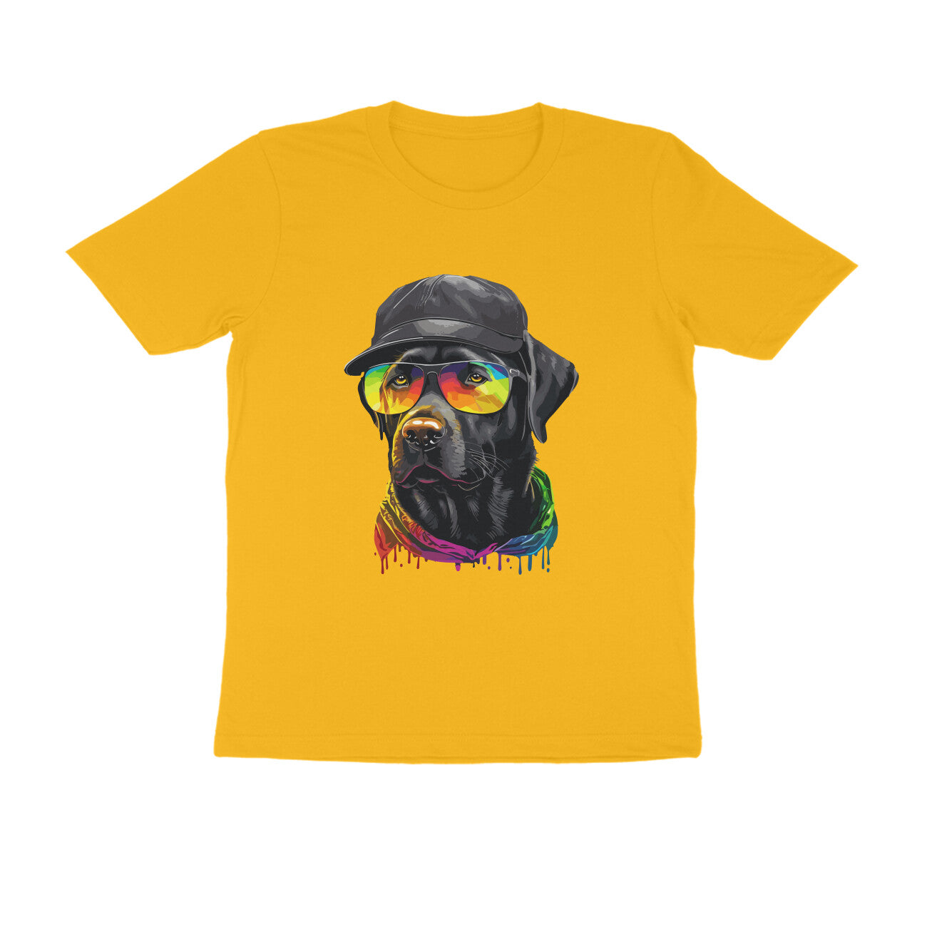 PAWSQUAD NIGHT - WildThreads - Round Neck Half Sleeve Tshirt