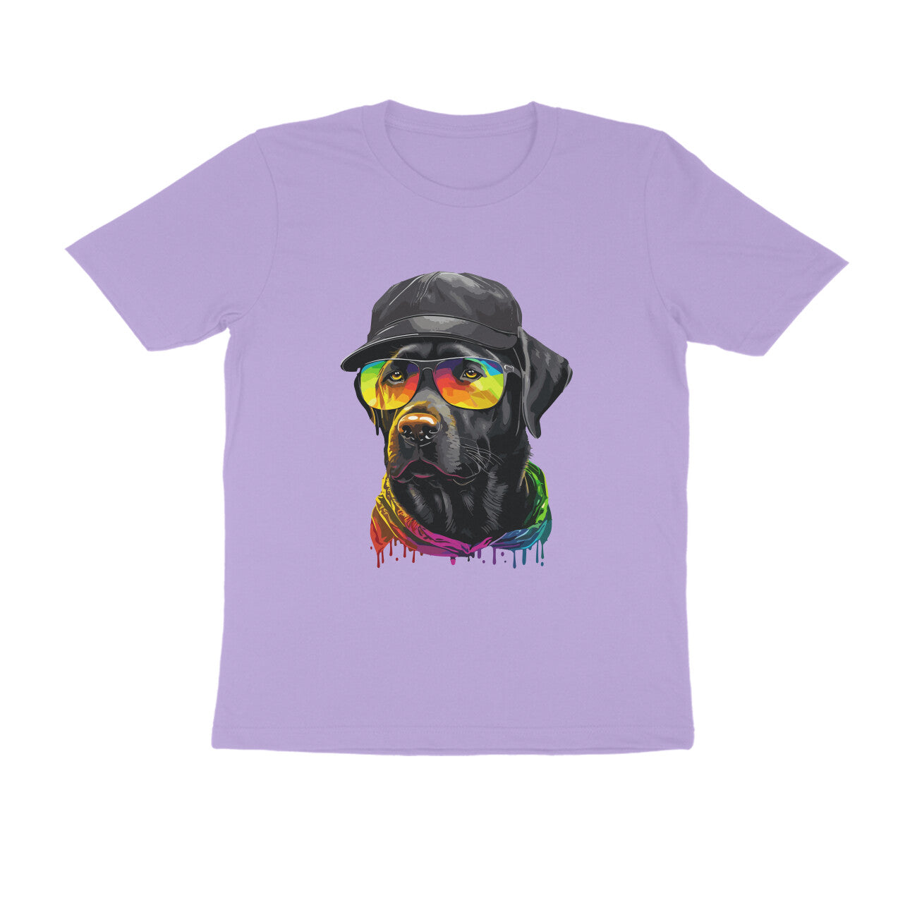 PAWSQUAD NIGHT - WildThreads - Round Neck Half Sleeve Tshirt