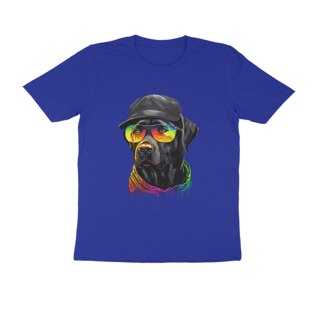 PAWSQUAD NIGHT - WildThreads - Round Neck Half Sleeve Tshirt