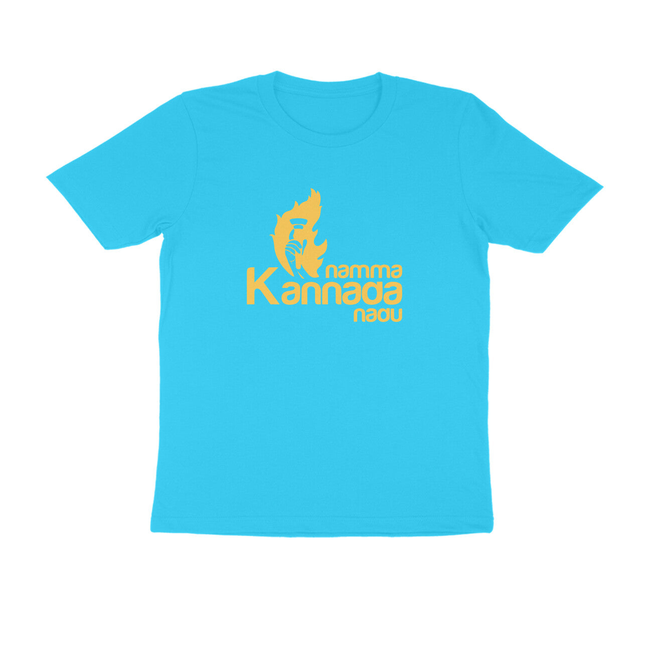 namma kannada nadu - ಕಲ್ಪ - Round Neck Half Sleeve