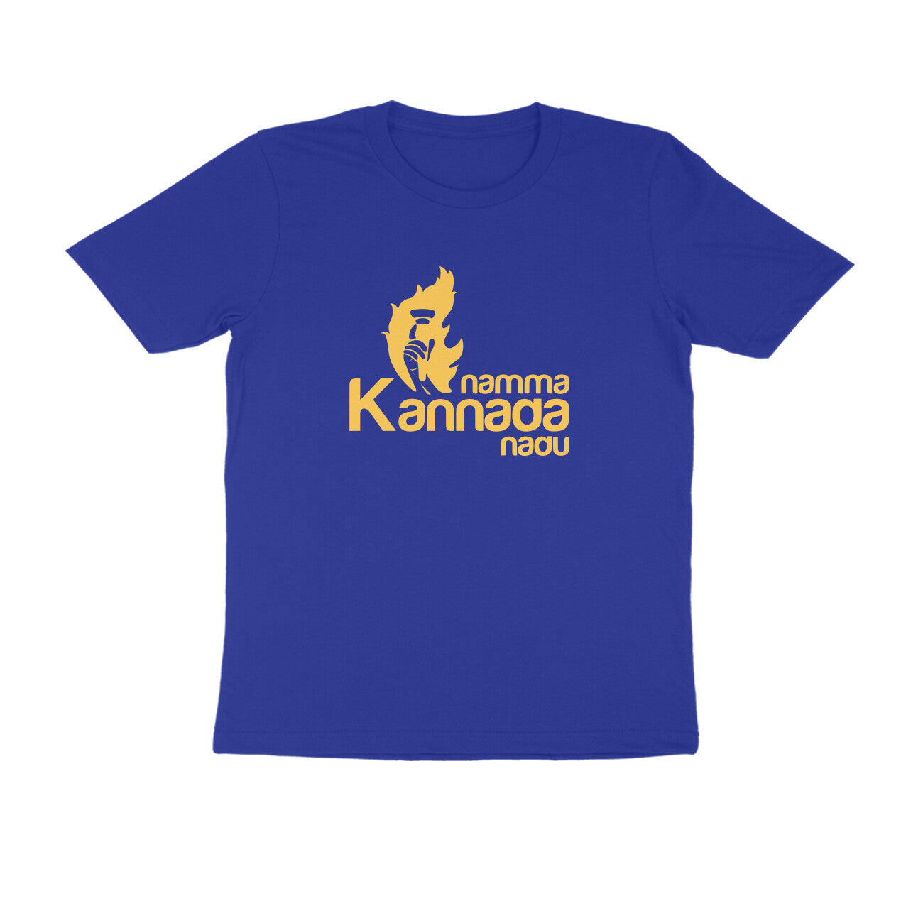 namma kannada nadu - ಕಲ್ಪ - Round Neck Half Sleeve