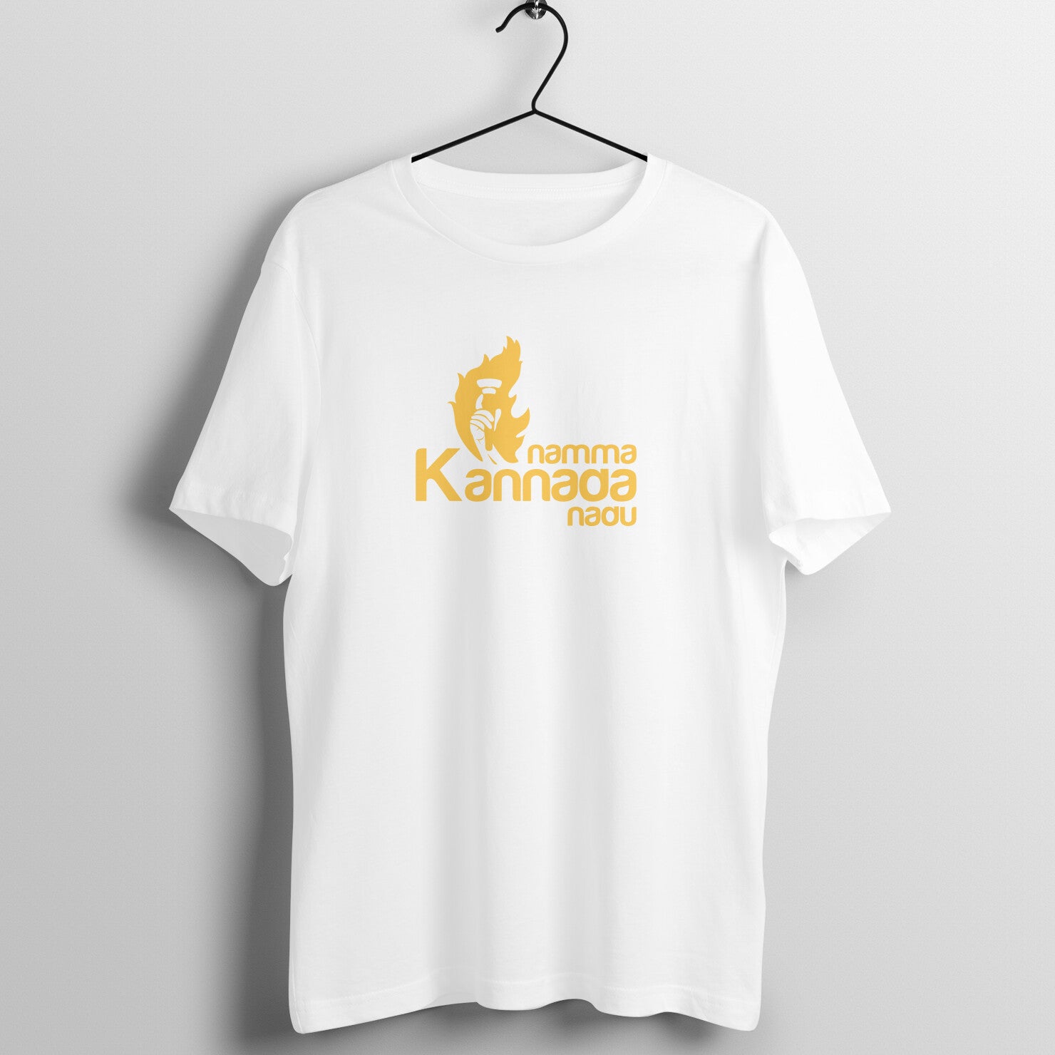 namma kannada nadu - ಕಲ್ಪ - Round Neck Half Sleeve