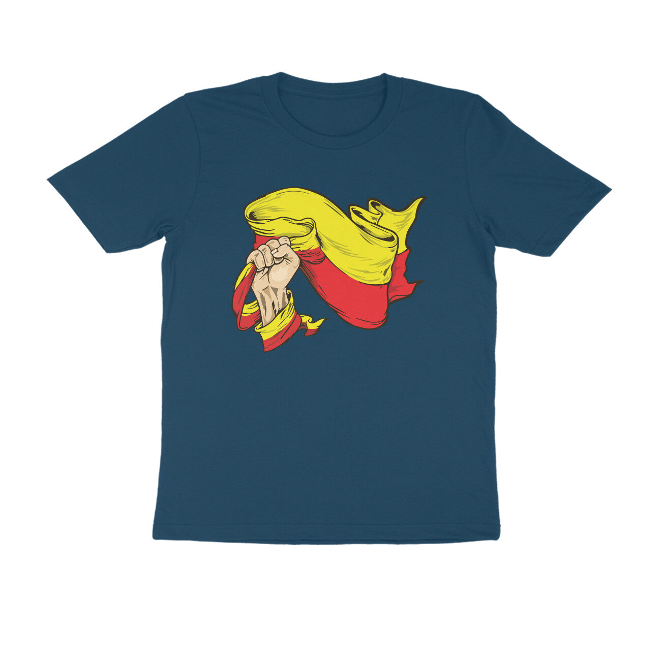karunadu -  ಕಲ್ಪ - Round Neck Half Sleeve T-Shirt