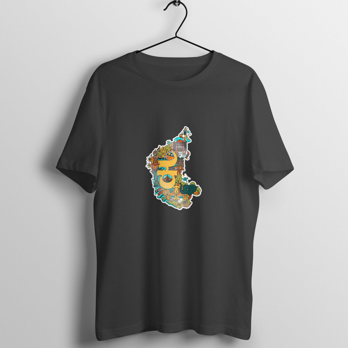 Ka-grafik -  ಕಲ್ಪ - Round neck Half Sleeve T-Shirt