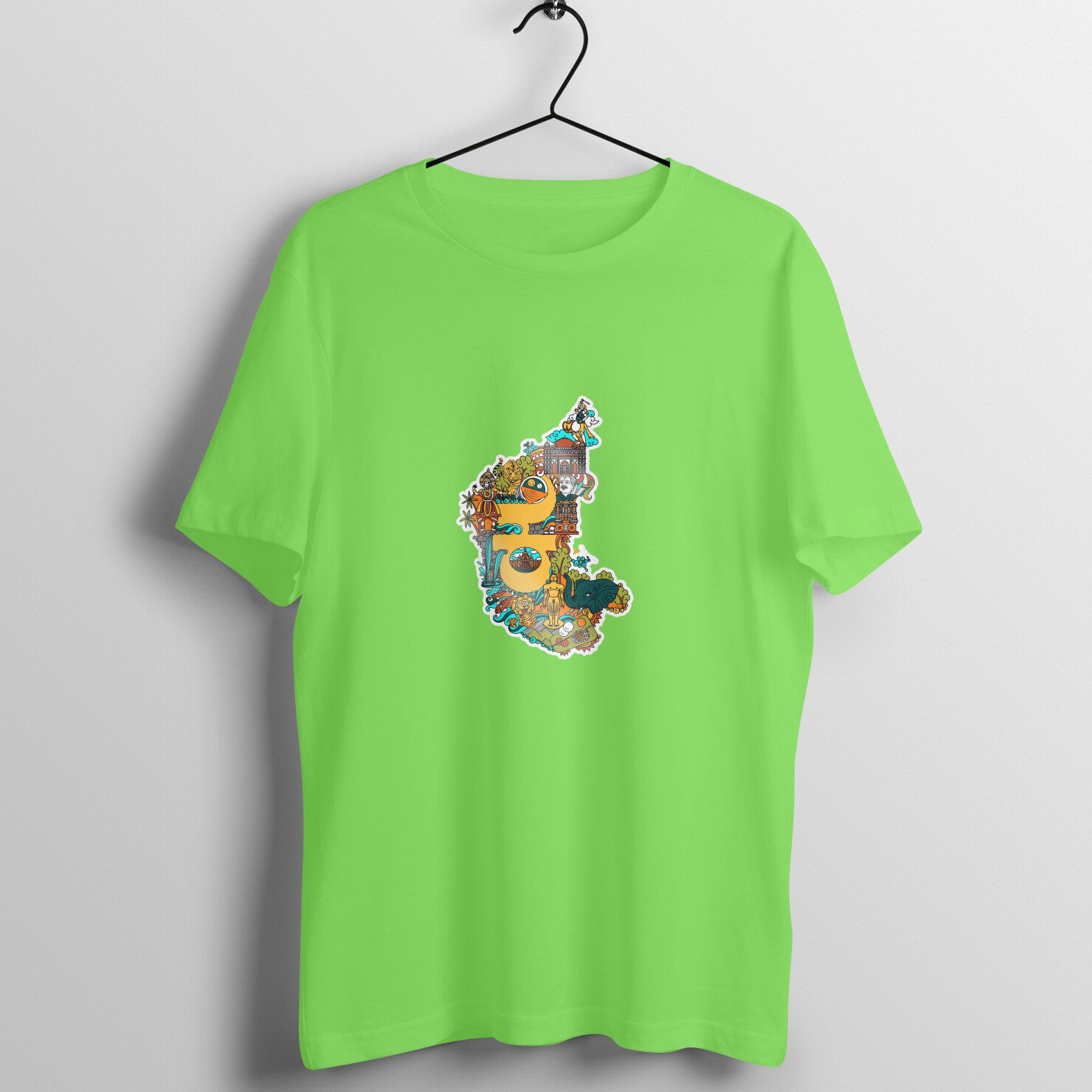 Ka-grafik -  ಕಲ್ಪ - Round neck Half Sleeve T-Shirt