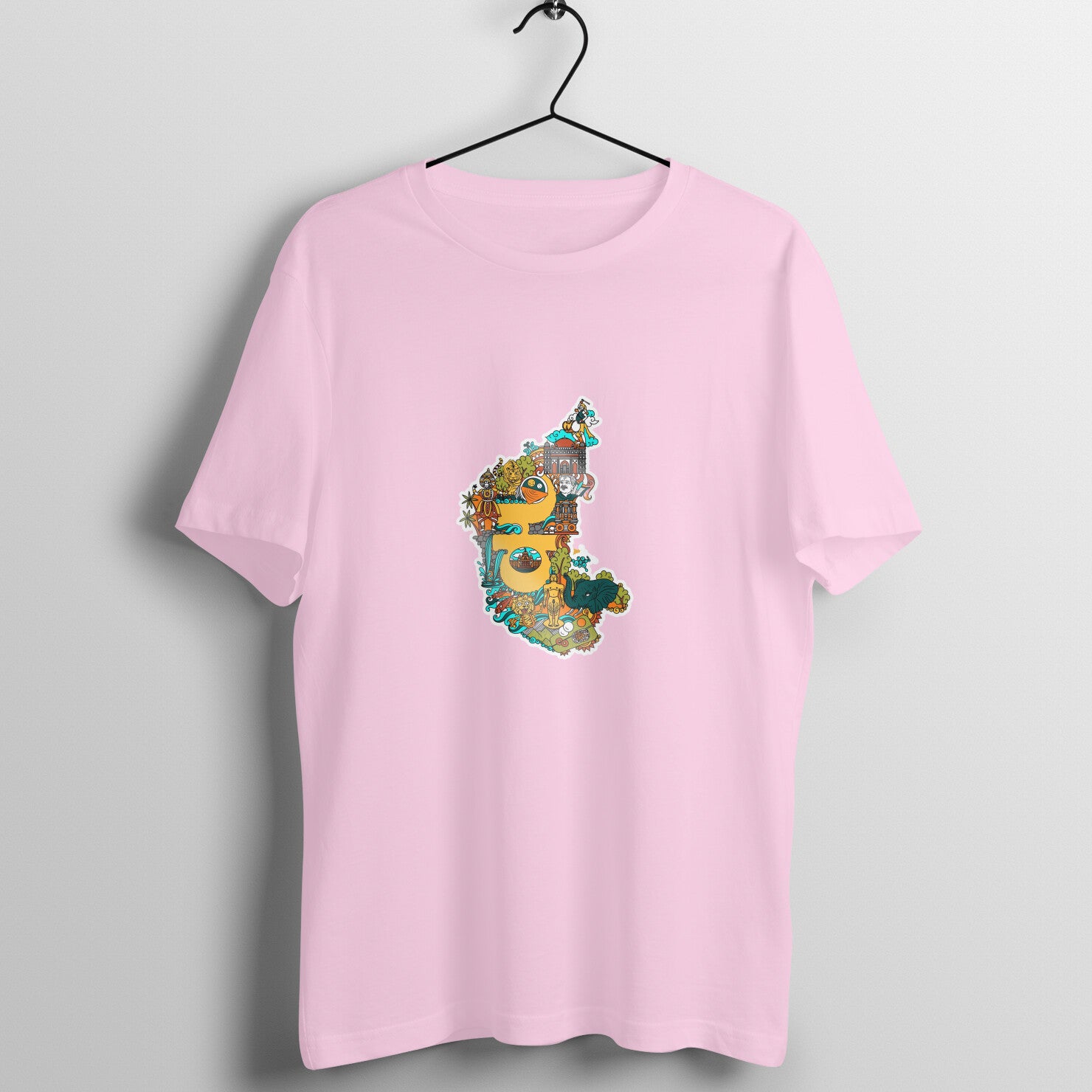 Ka-grafik -  ಕಲ್ಪ - Round neck Half Sleeve T-Shirt