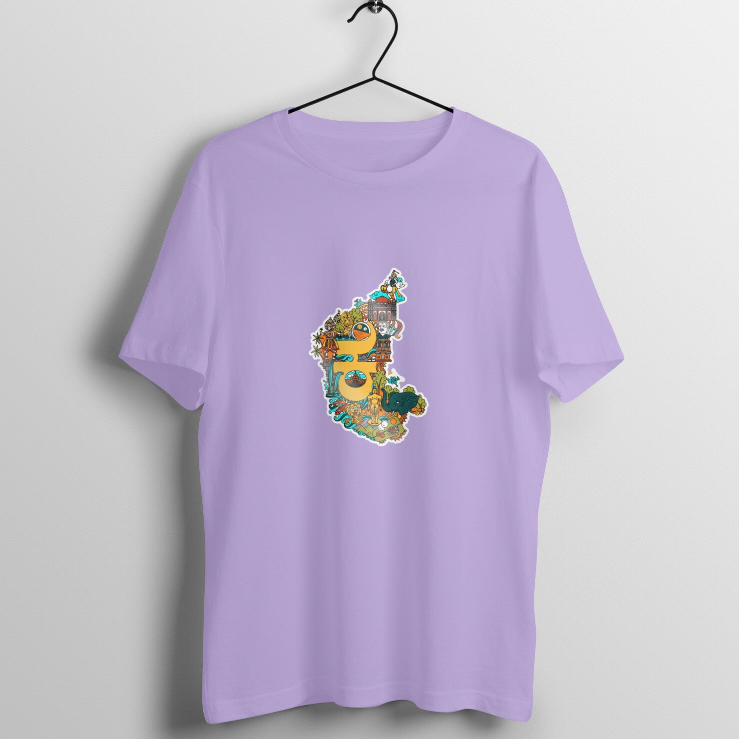 Ka-grafik -  ಕಲ್ಪ - Round neck Half Sleeve T-Shirt