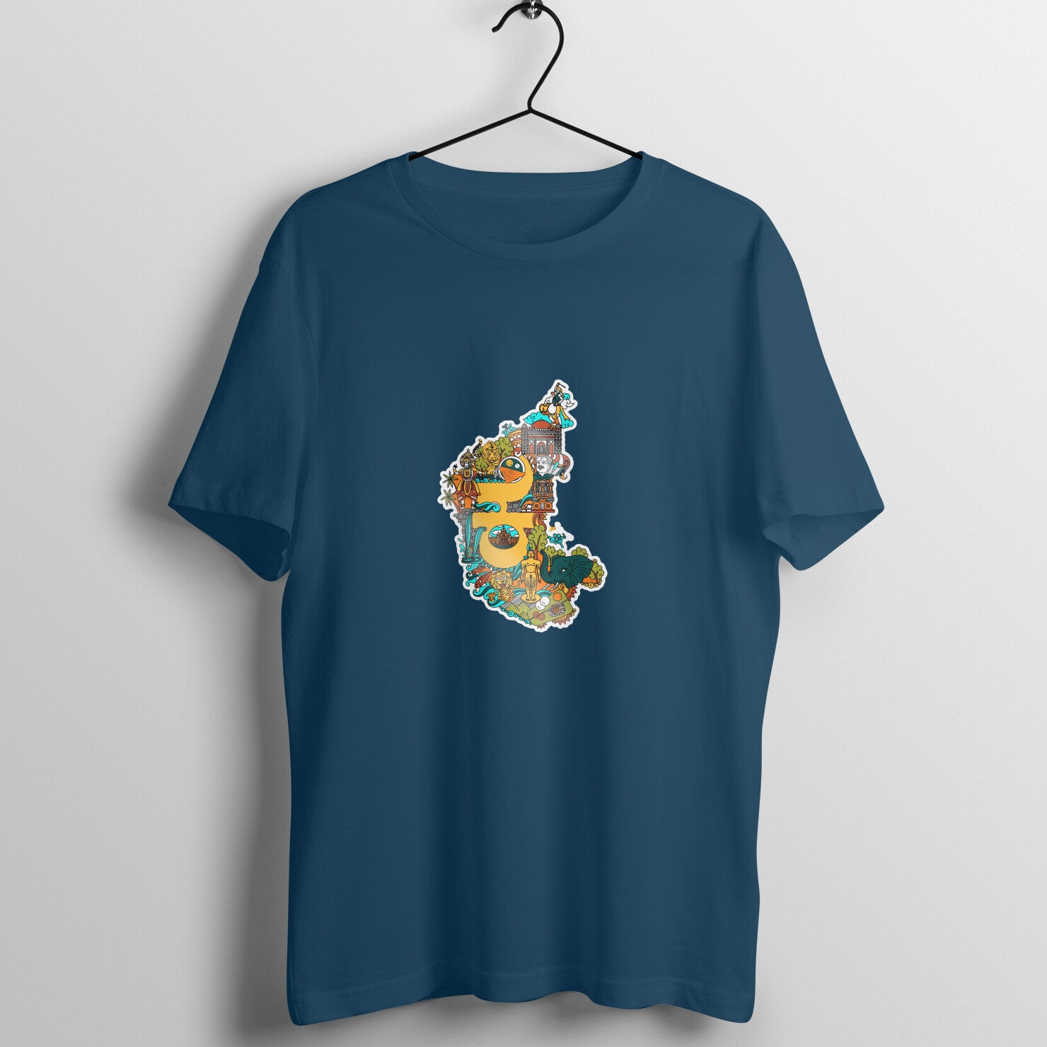 Ka-grafik -  ಕಲ್ಪ - Round neck Half Sleeve T-Shirt