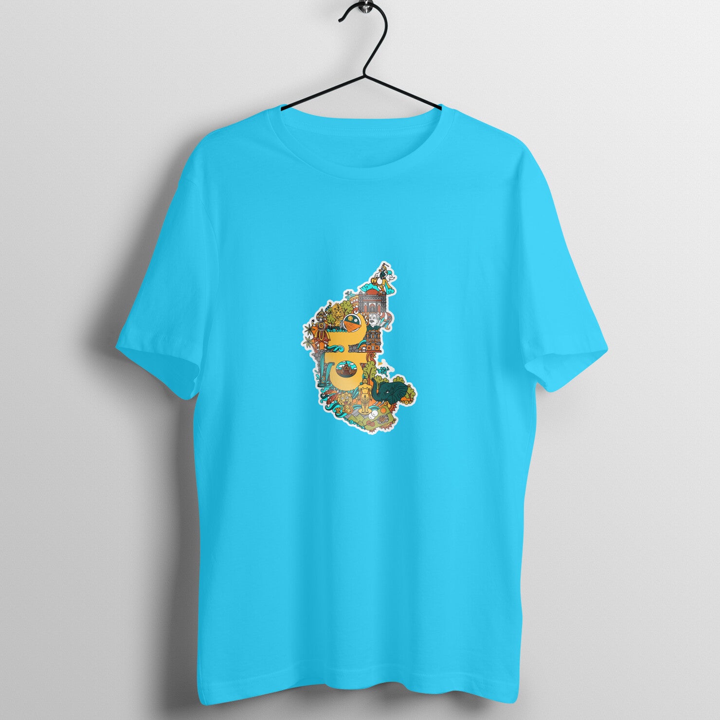 Ka-grafik -  ಕಲ್ಪ - Round neck Half Sleeve T-Shirt