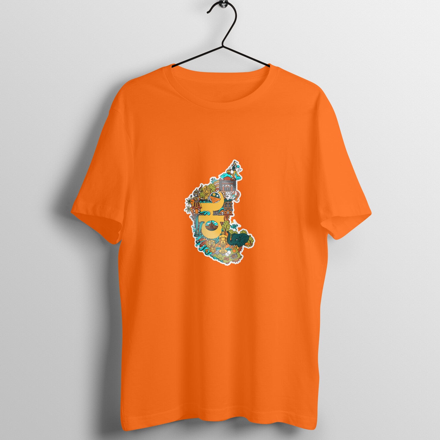 Ka-grafik -  ಕಲ್ಪ - Round neck Half Sleeve T-Shirt