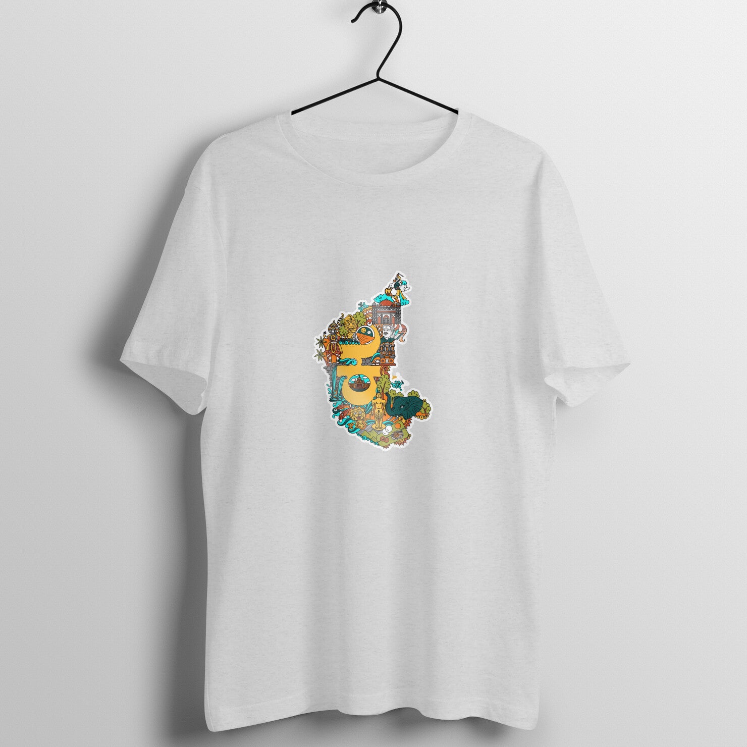 Ka-grafik -  ಕಲ್ಪ - Round neck Half Sleeve T-Shirt