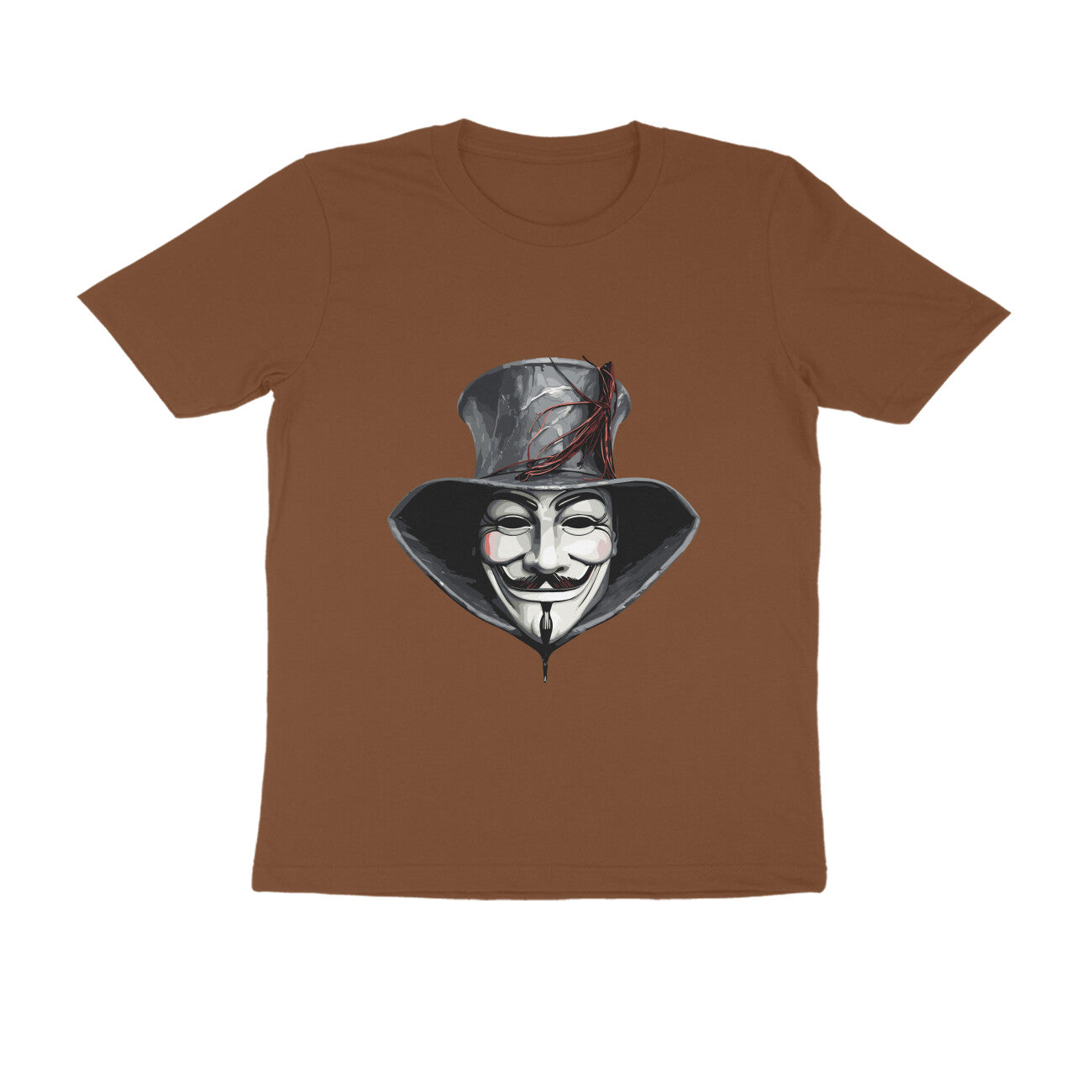 Nov5 Guy Fawkes- EVOLVE - Crew Cut Half Sleeve T-Shirt
