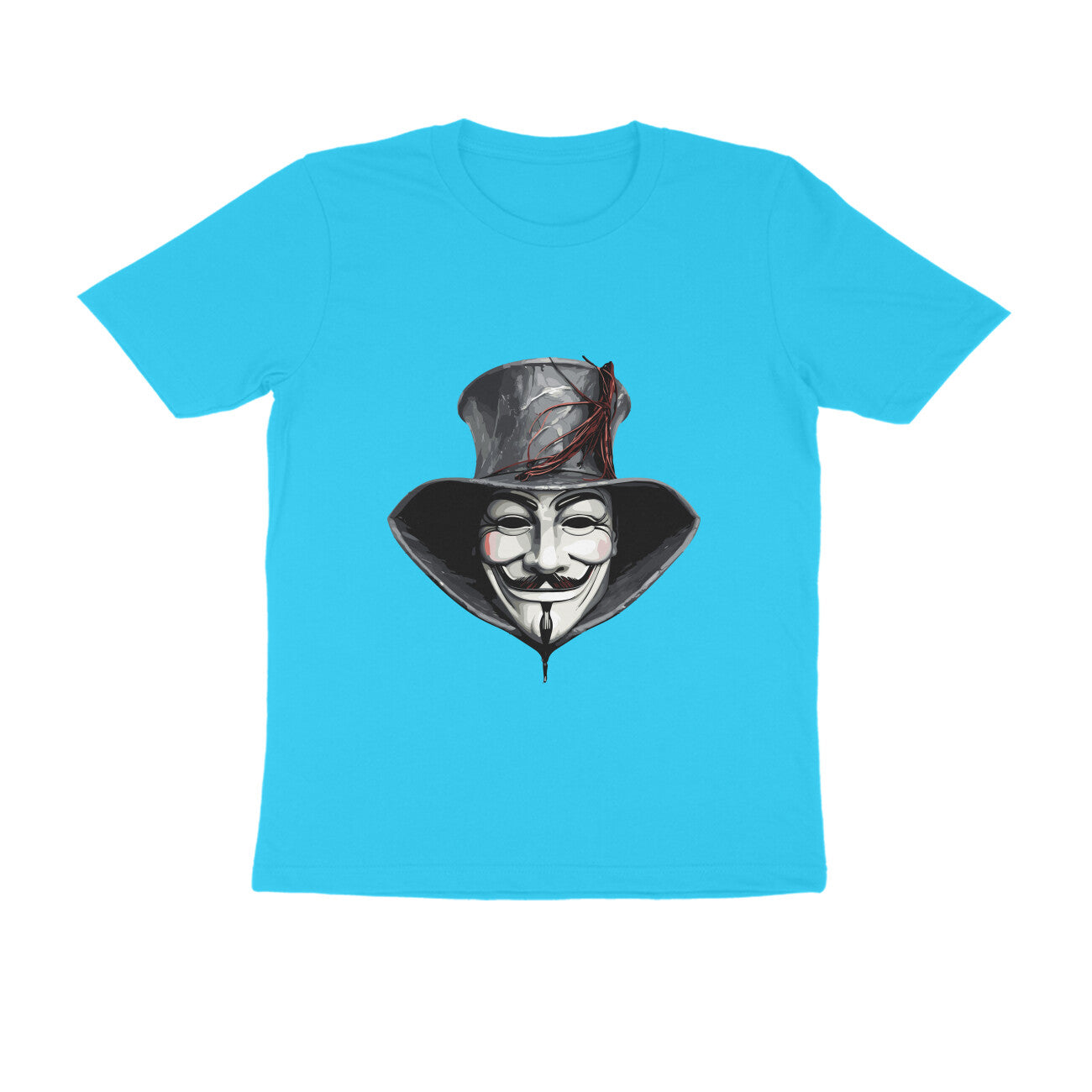 Nov5 Guy Fawkes- EVOLVE - Crew Cut Half Sleeve T-Shirt