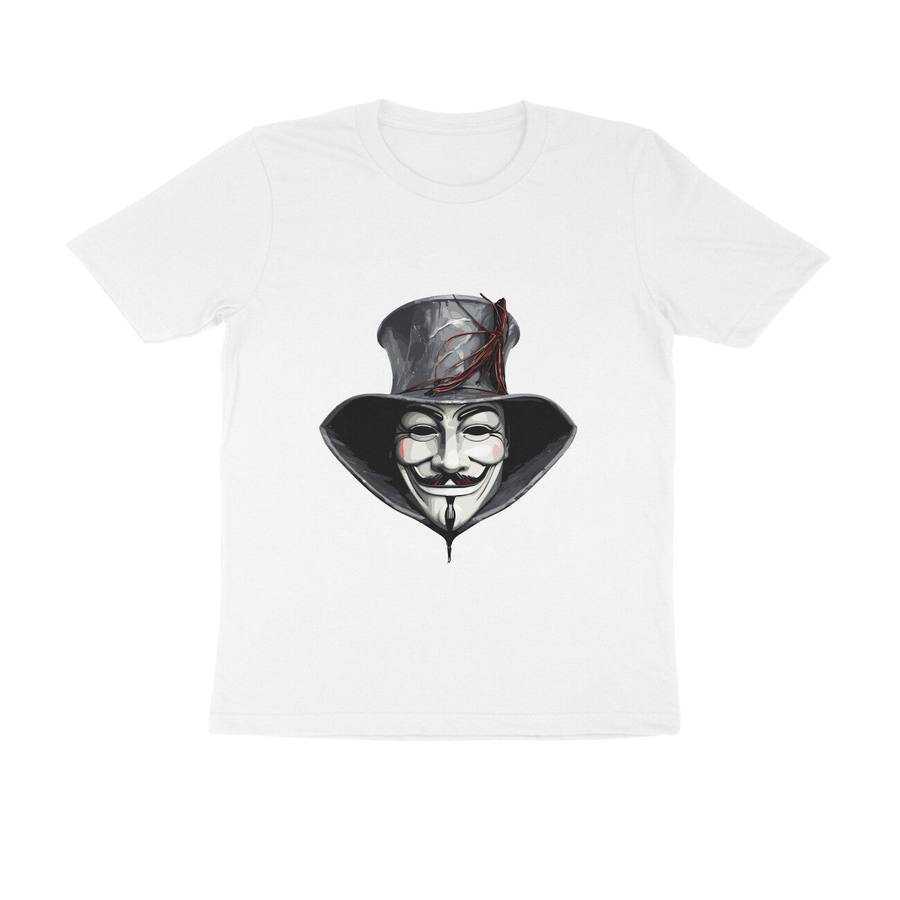 Nov5 Guy Fawkes- EVOLVE - Crew Cut Half Sleeve T-Shirt