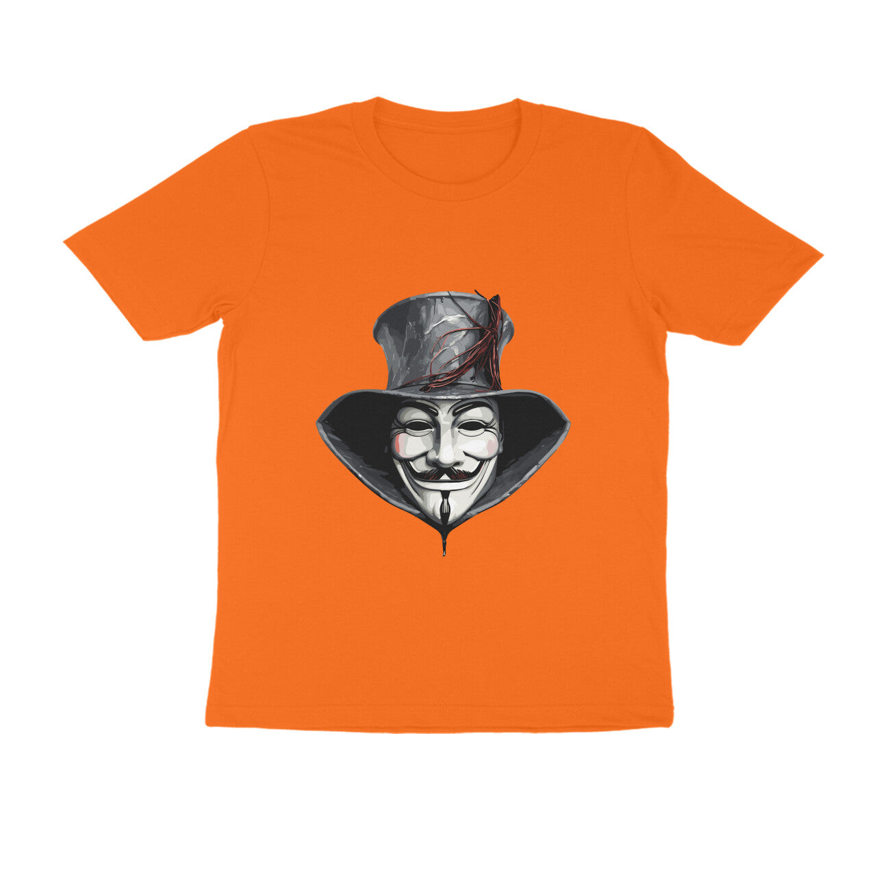 Nov5 Guy Fawkes- EVOLVE - Crew Cut Half Sleeve T-Shirt
