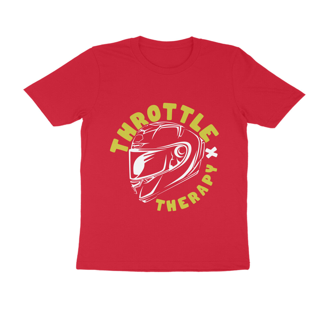 THROTTLE THERAPY - EVOVLE - Crew Cut Half Sleeve T-Shirt
