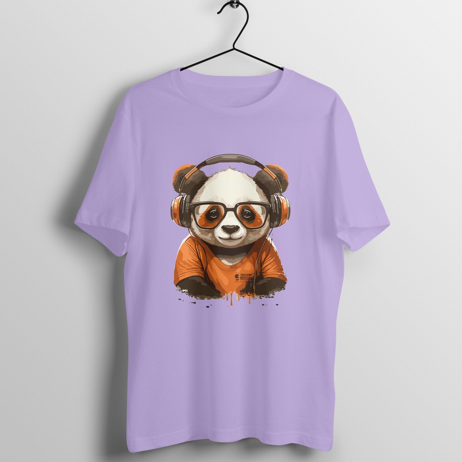 CUTE PANDA - WildThreads - Round Neck Half Sleeve T-Shirt