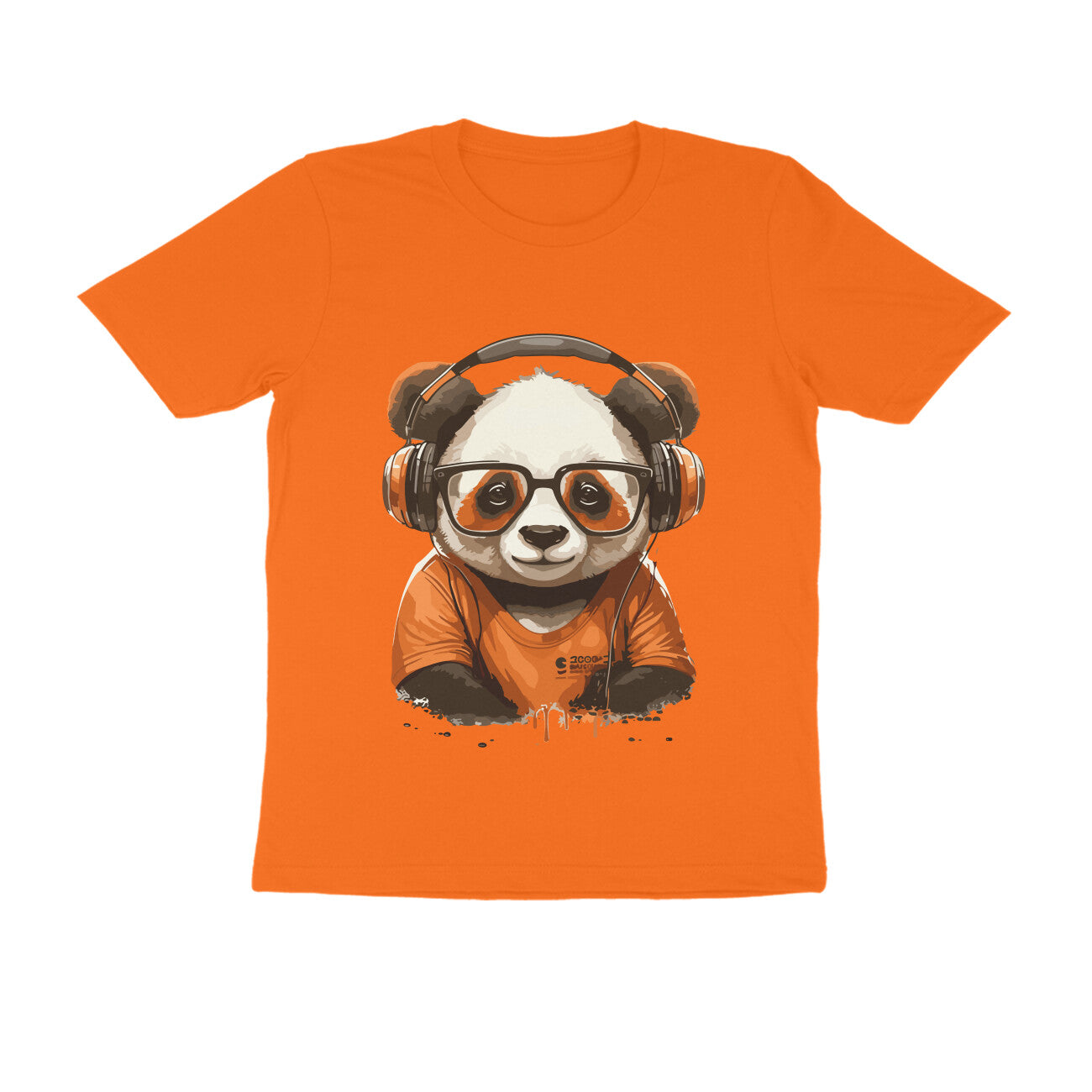 CUTE PANDA - WildThreads - Round Neck Half Sleeve T-Shirt