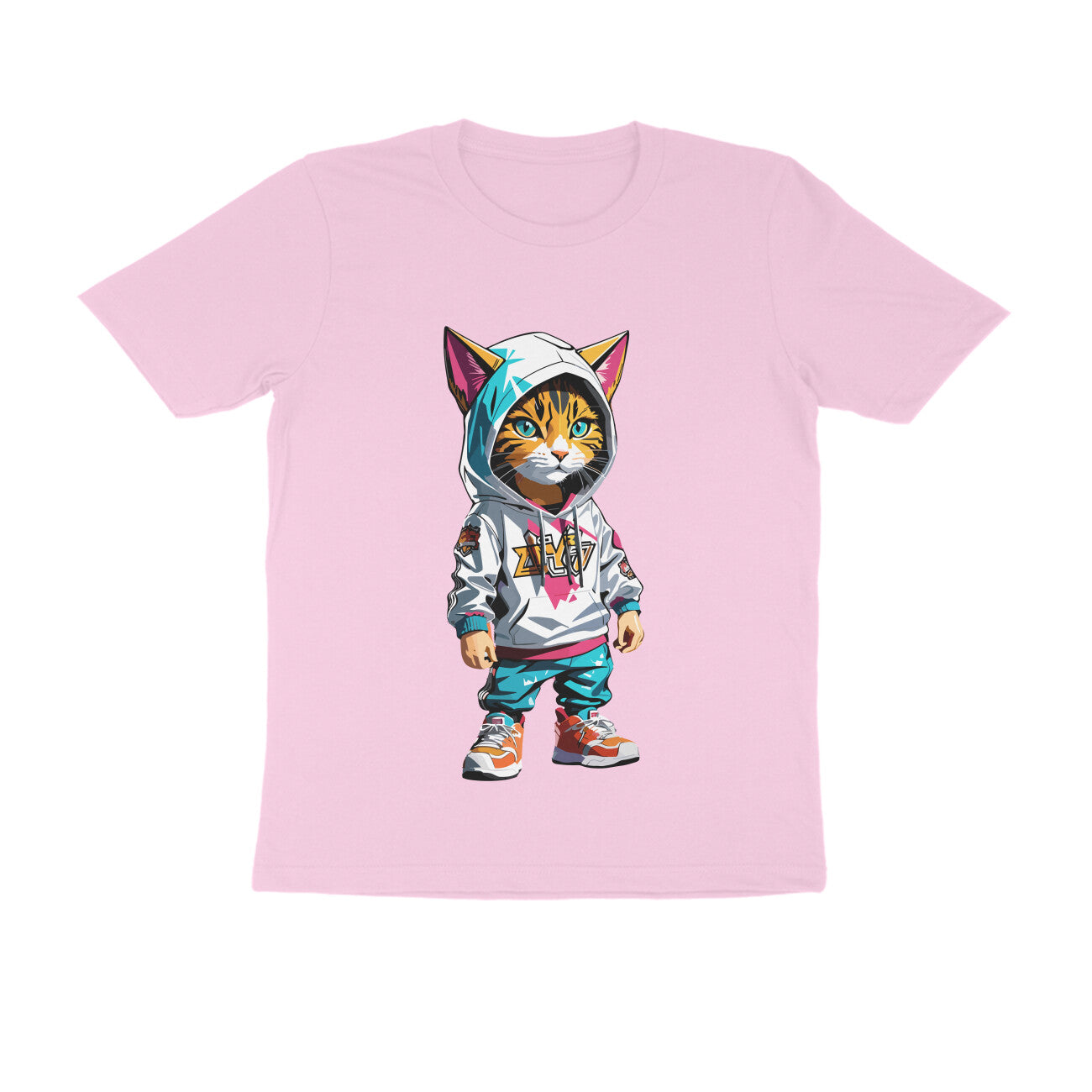 Cool Cat - WildThreads - Round Neck Full Sleeve T-Shirt