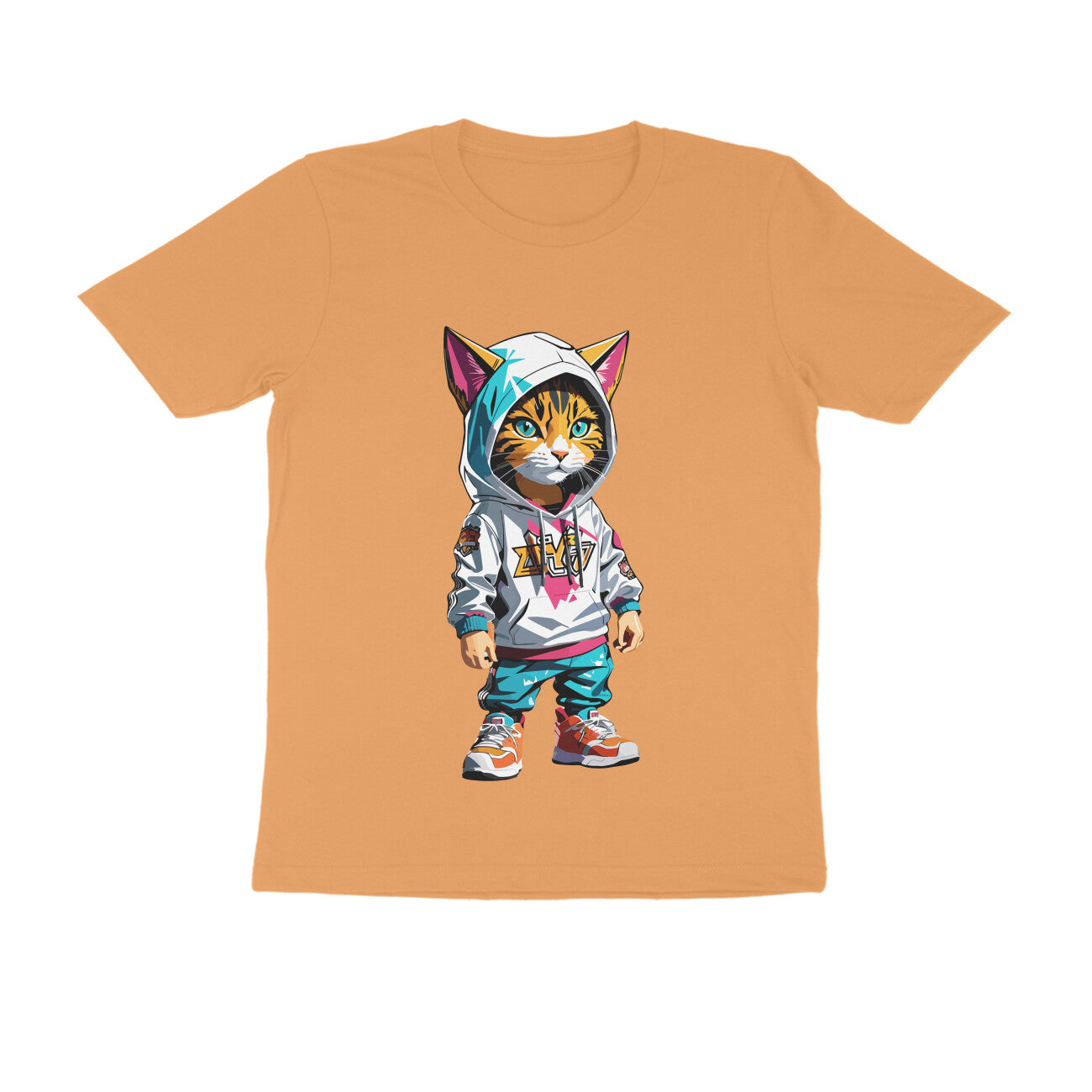 Cool Cat - WildThreads - Round Neck Full Sleeve T-Shirt