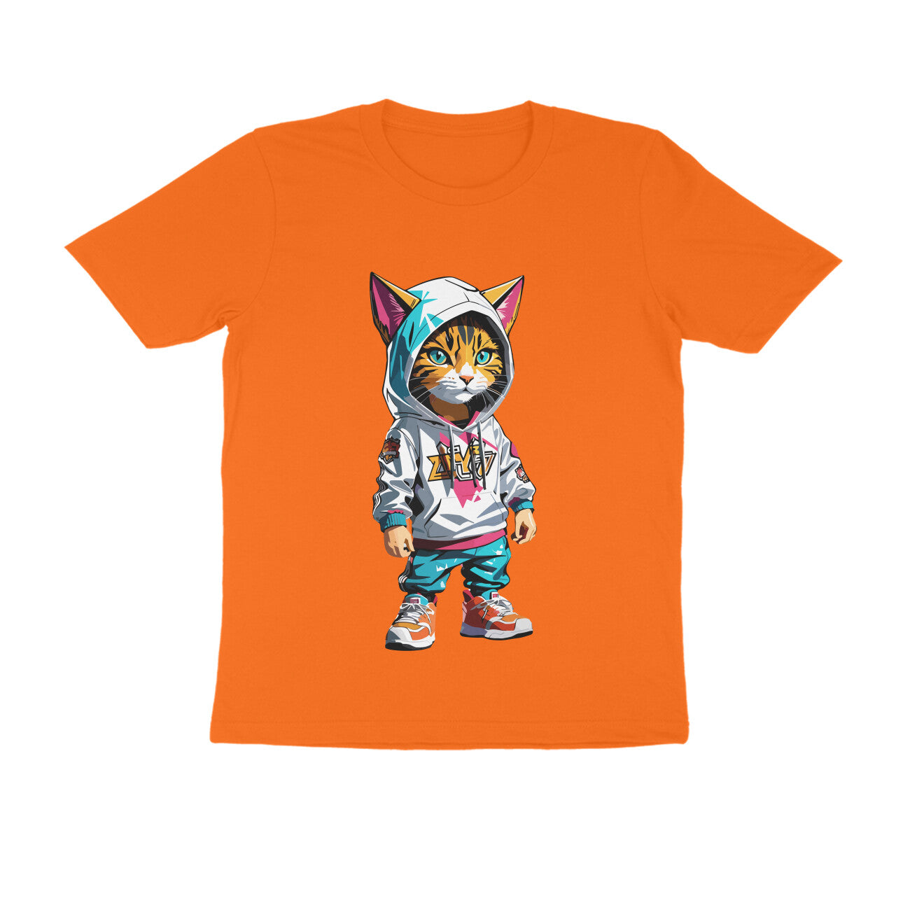 Cool Cat - WildThreads - Round Neck Full Sleeve T-Shirt