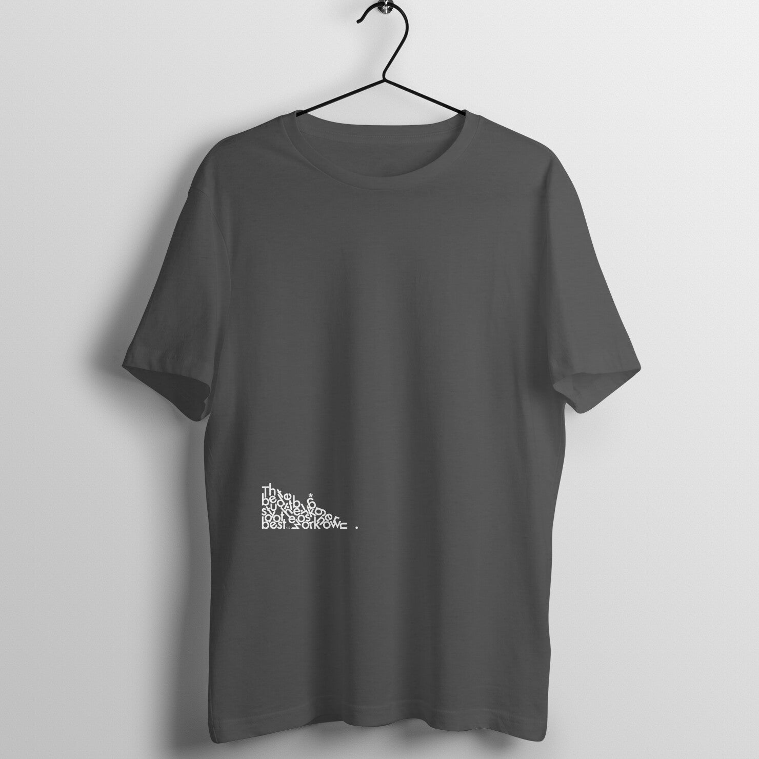 Fallen Letters - MSCHF - Round Neck Half Sleeve T-Shirt
