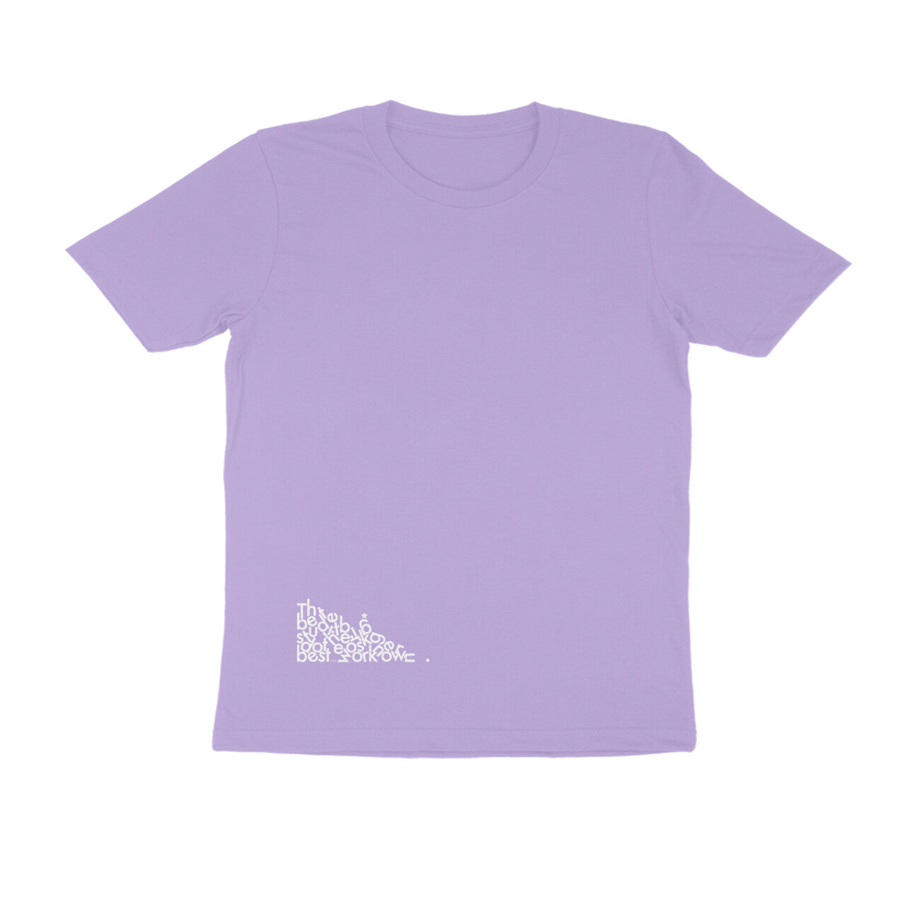 Fallen Letters - MSCHF - Round Neck Half Sleeve T-Shirt