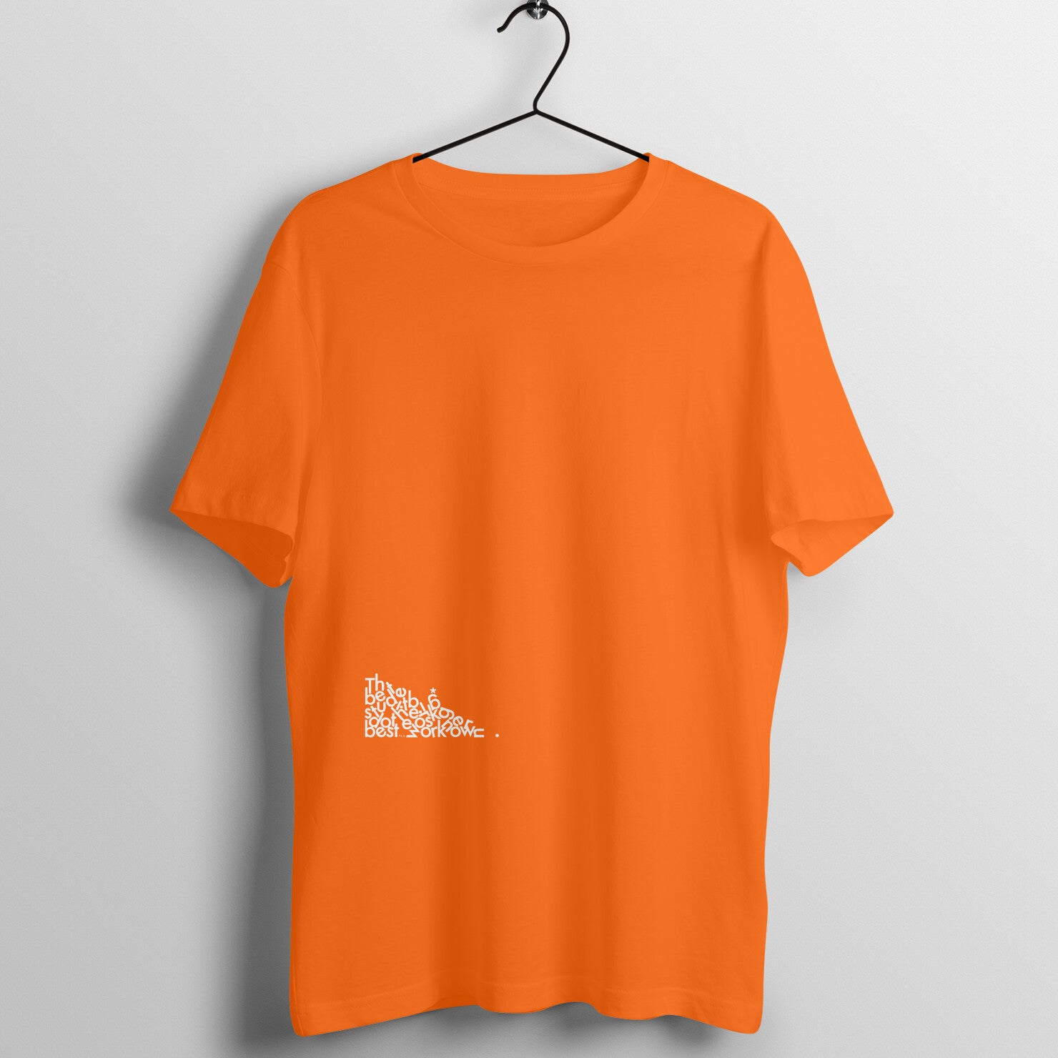 Fallen Letters - MSCHF - Round Neck Half Sleeve T-Shirt