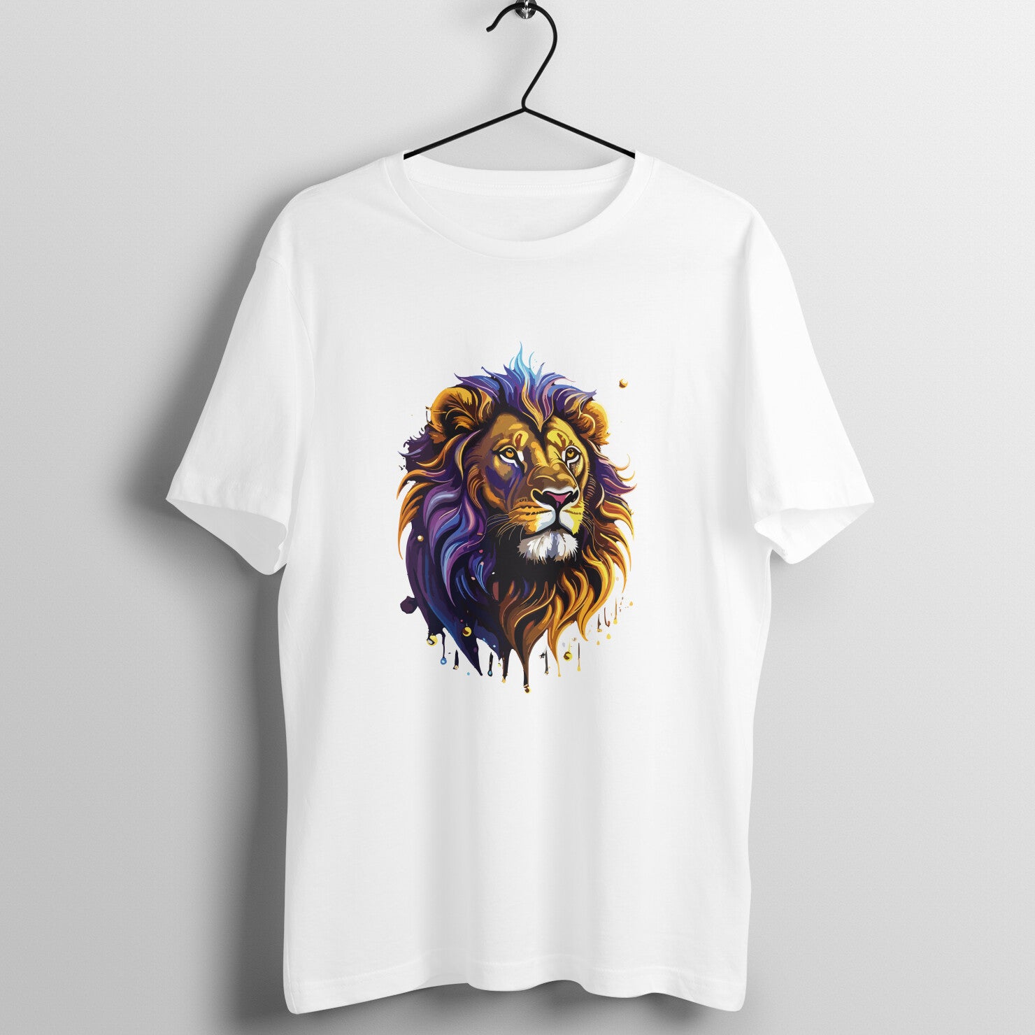 Mr Leo - WildThreads - Round Neck Half Sleeve T-Shirt