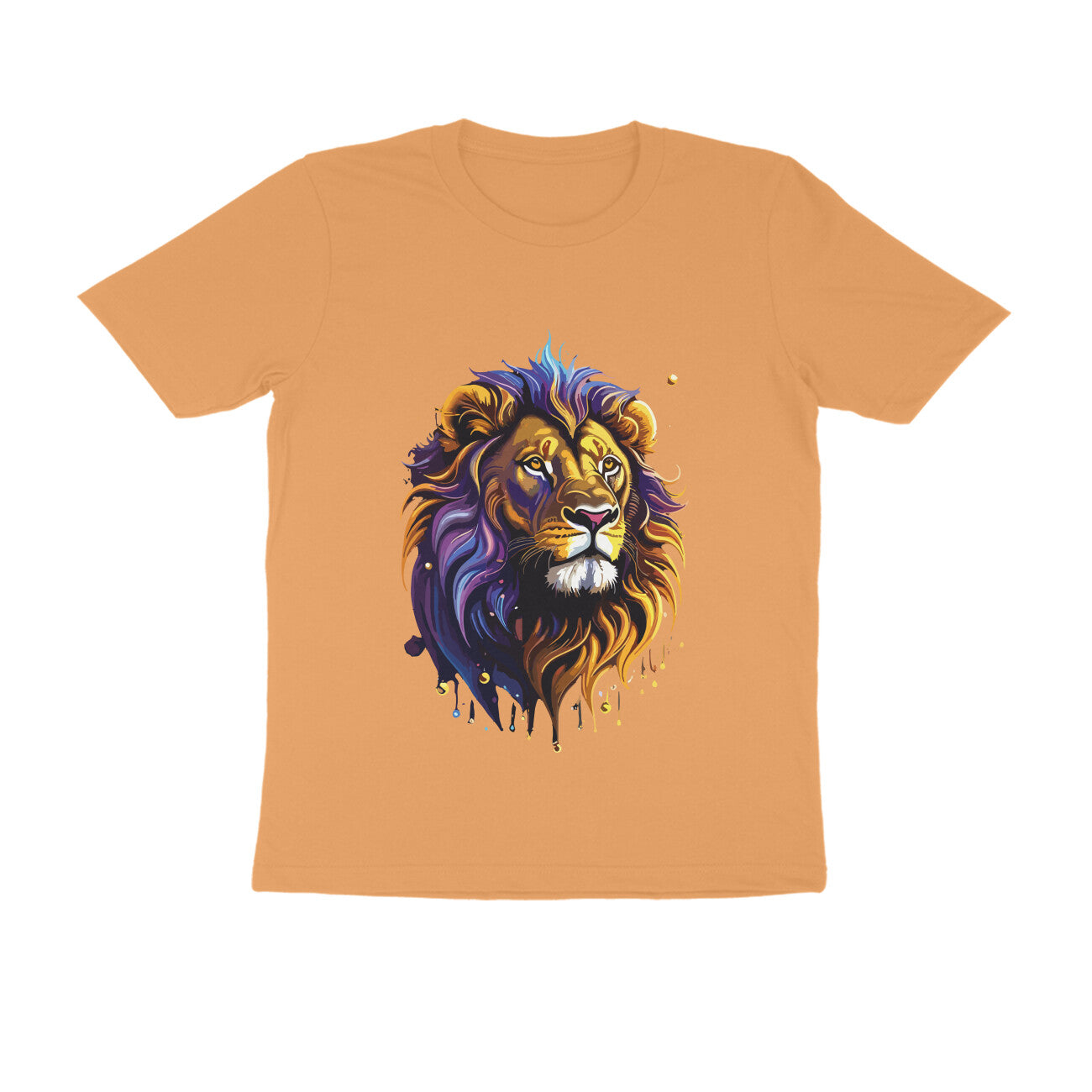 Mr Leo - WildThreads - Round Neck Half Sleeve T-Shirt