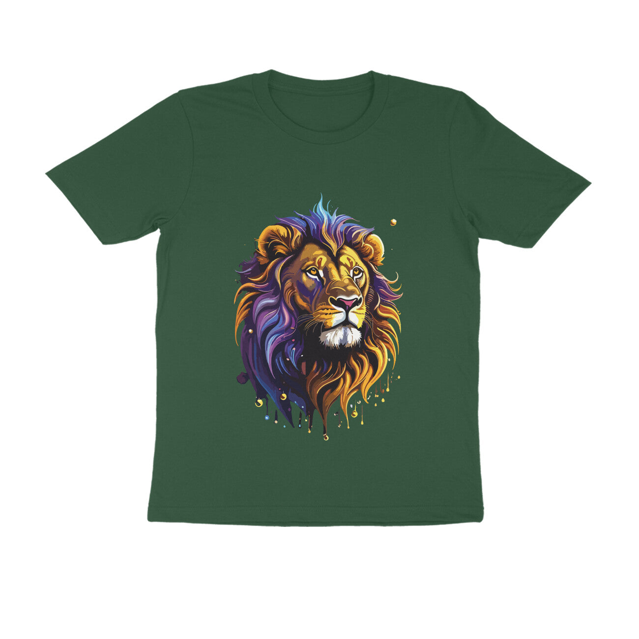 Mr Leo - WildThreads - Round Neck Half Sleeve T-Shirt