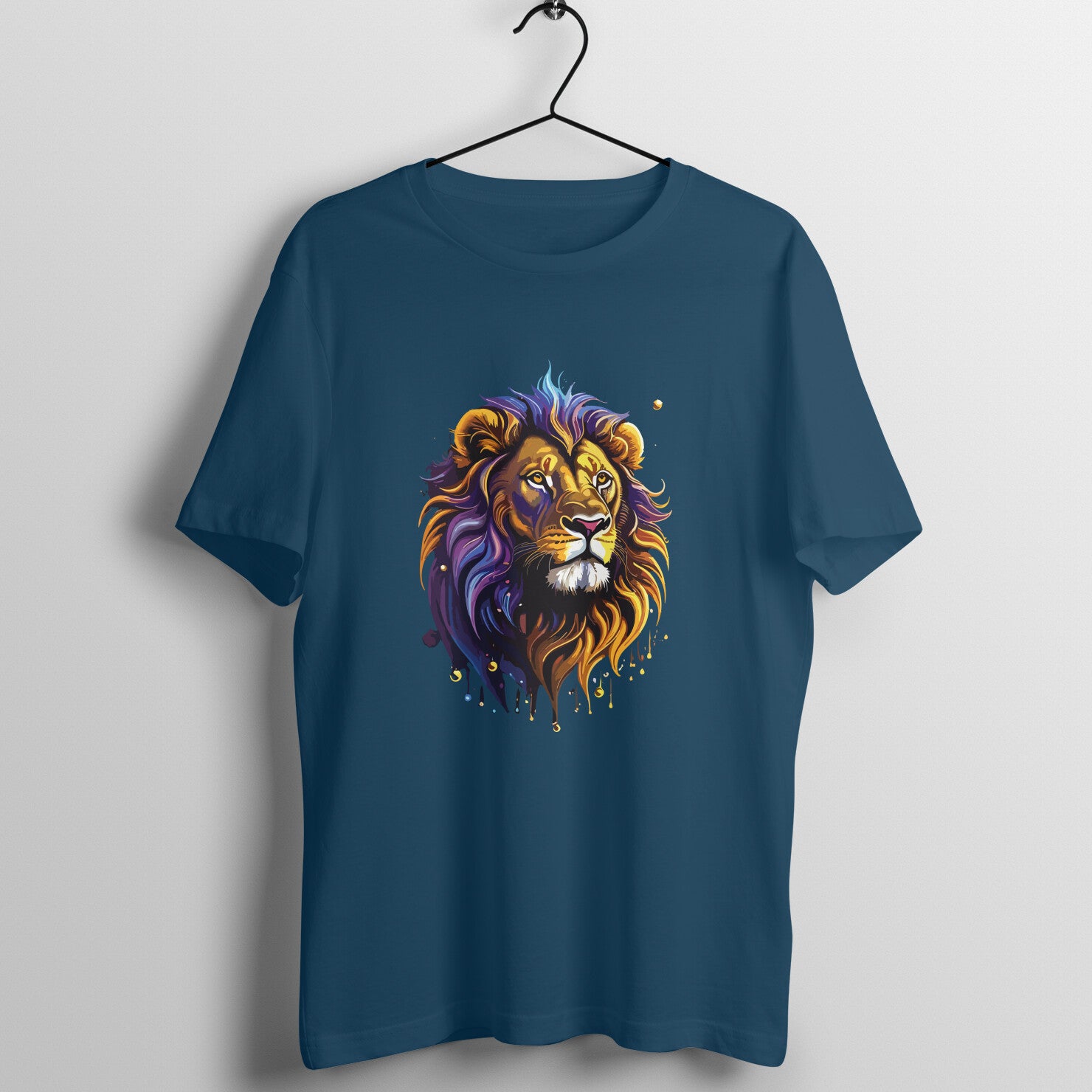 Mr Leo - WildThreads - Round Neck Half Sleeve T-Shirt