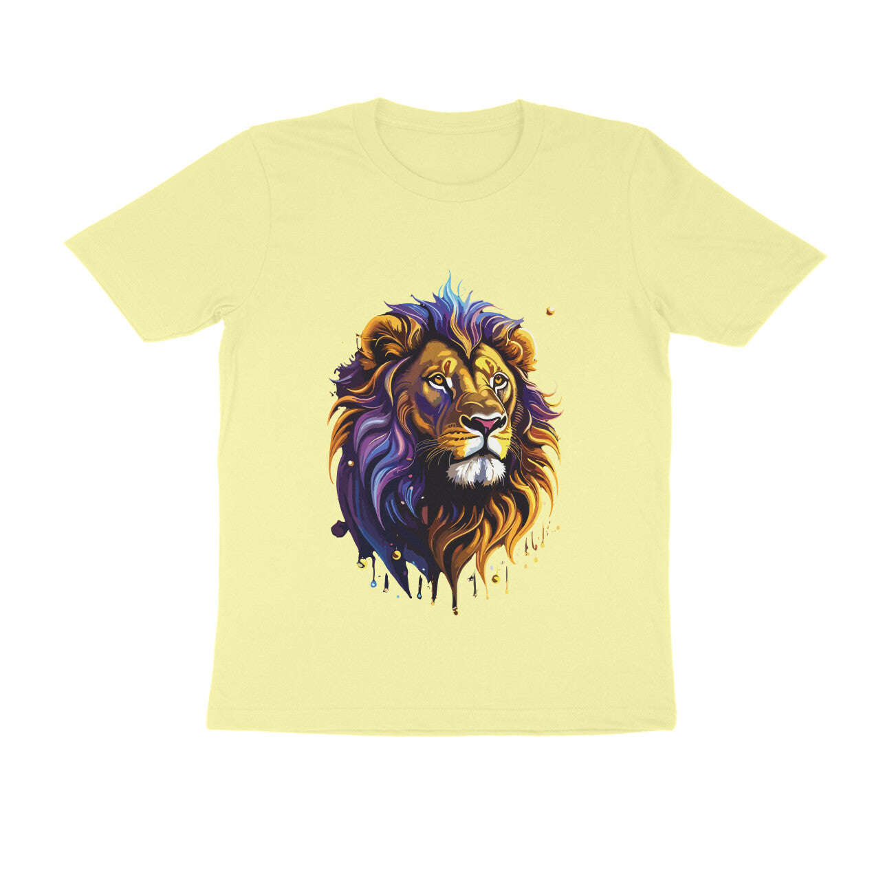 Mr Leo - WildThreads - Round Neck Half Sleeve T-Shirt