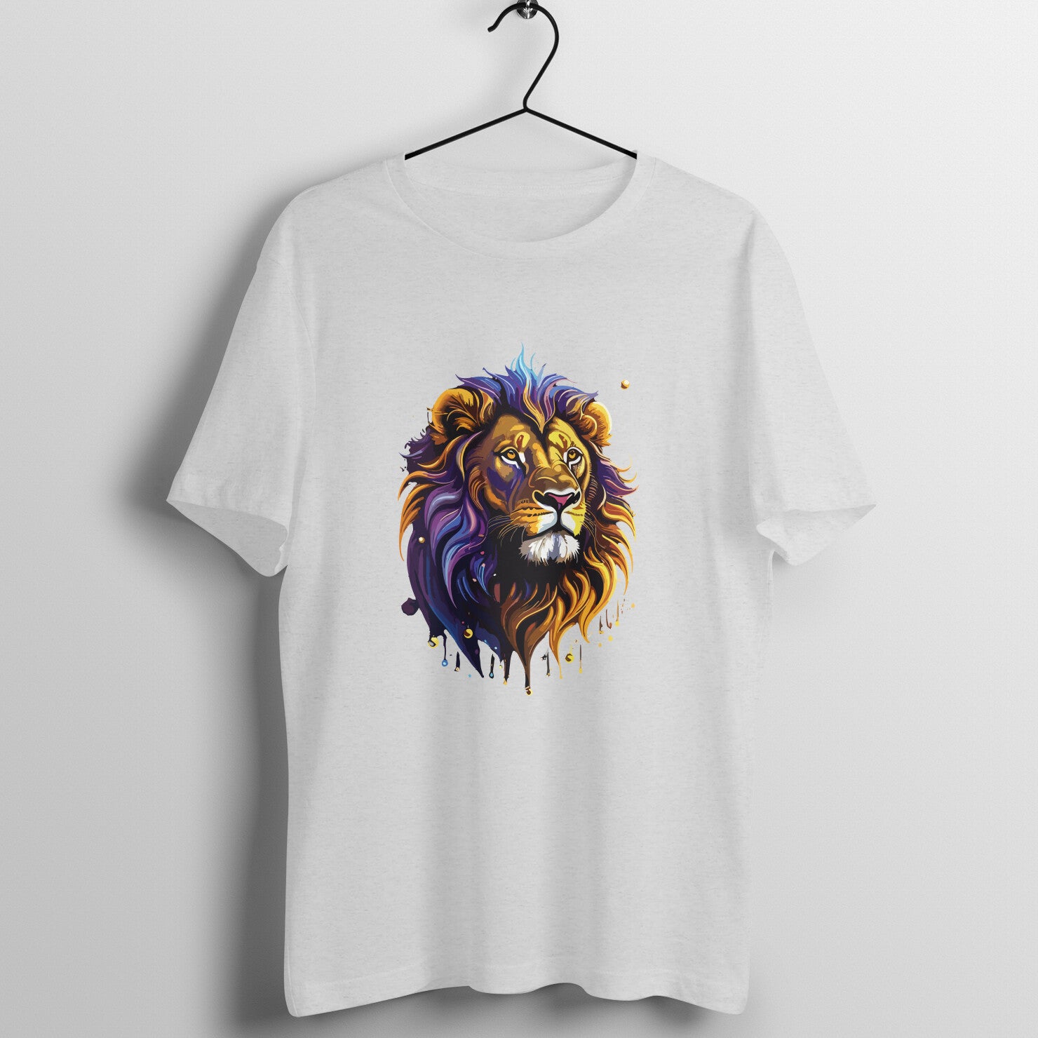 Mr Leo - WildThreads - Round Neck Half Sleeve T-Shirt