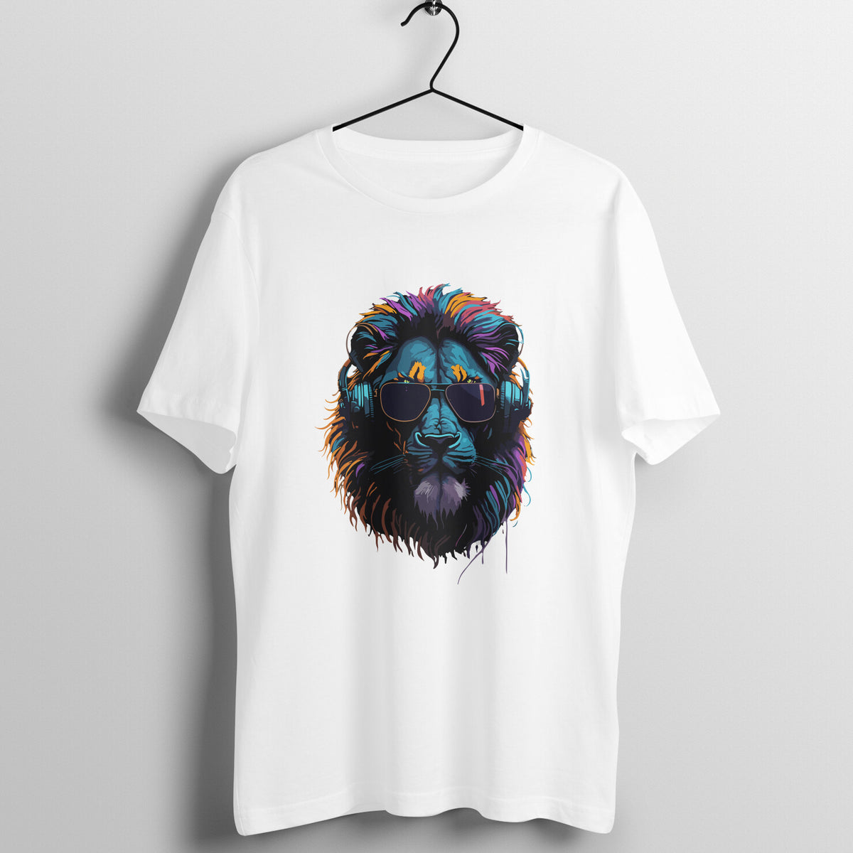 Mr Leo - WildThreads - Round Neck Half Sleeve T-Shirt