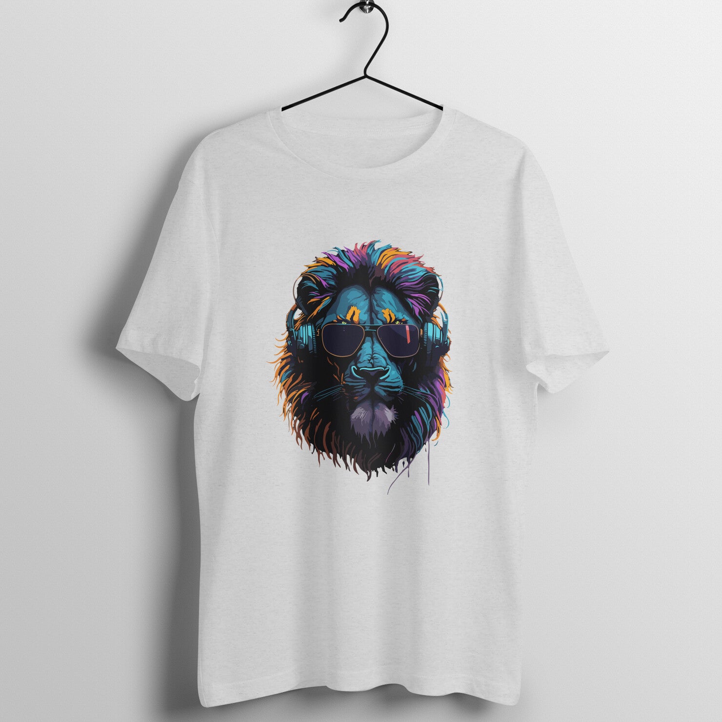 Mr Leo - WildThreads - Round Neck Half Sleeve T-Shirt