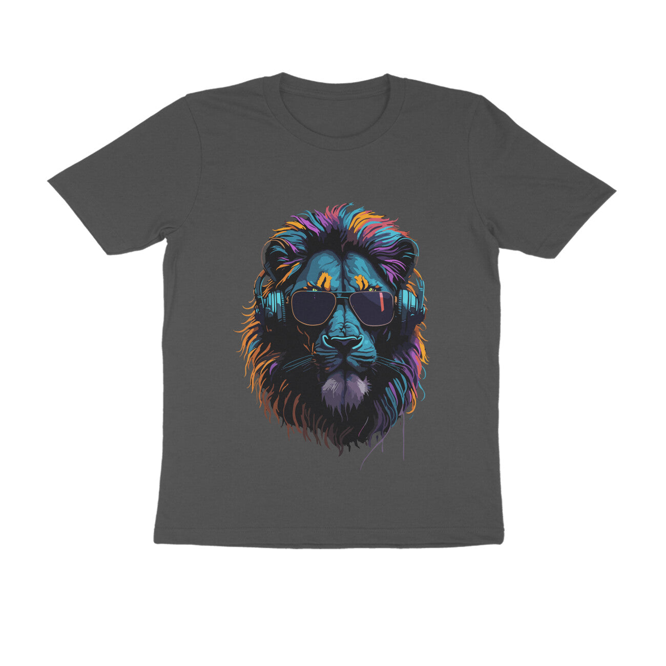 Mr Leo - WildThreads - Round Neck Half Sleeve T-Shirt