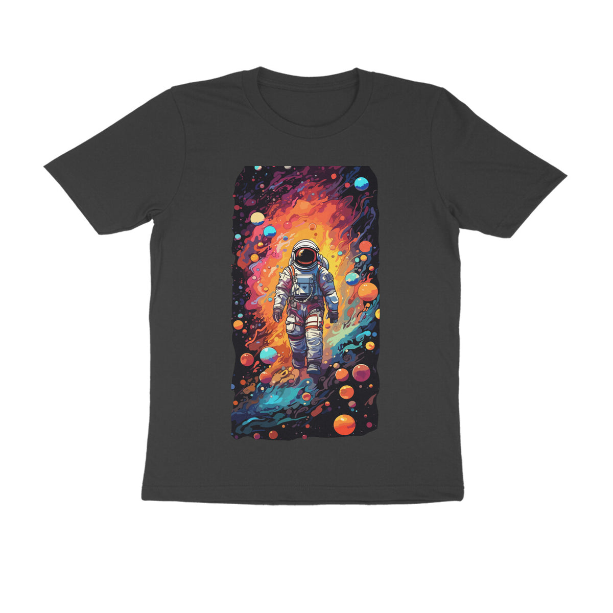 Portal Astronaut - EVOLVE - Round Neck Half Sleeve T-Shirt