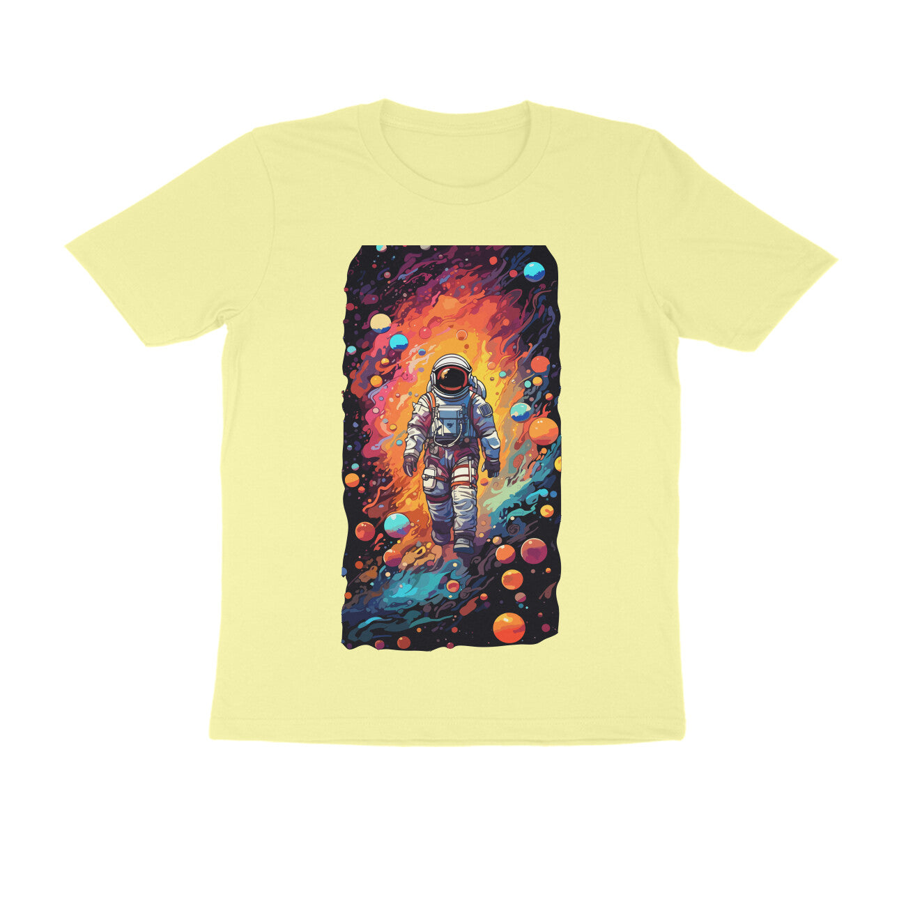 Portal Astronaut - EVOLVE - Round Neck Half Sleeve T-Shirt